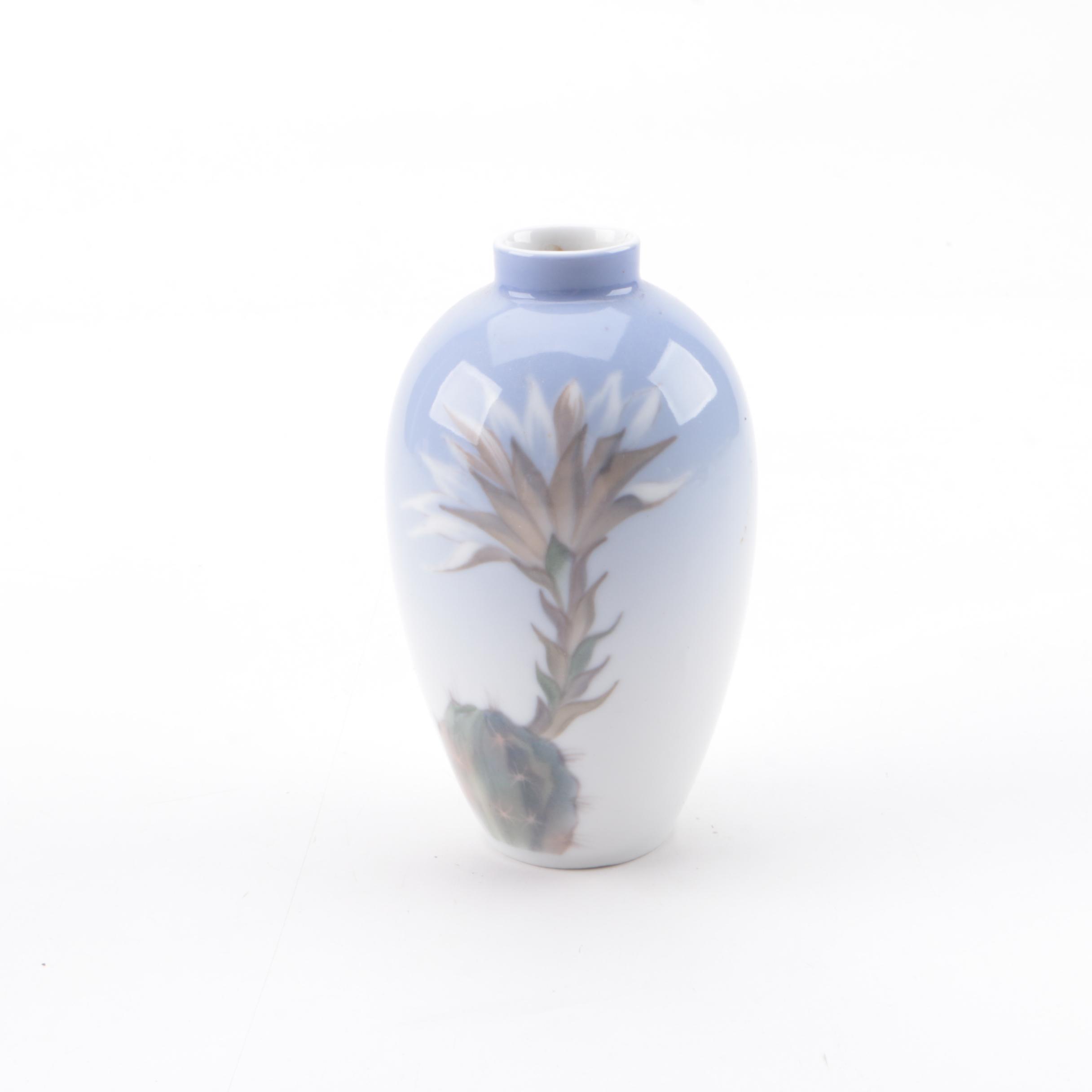 Royal Copenhagen Denmark Cactus Bud Vase