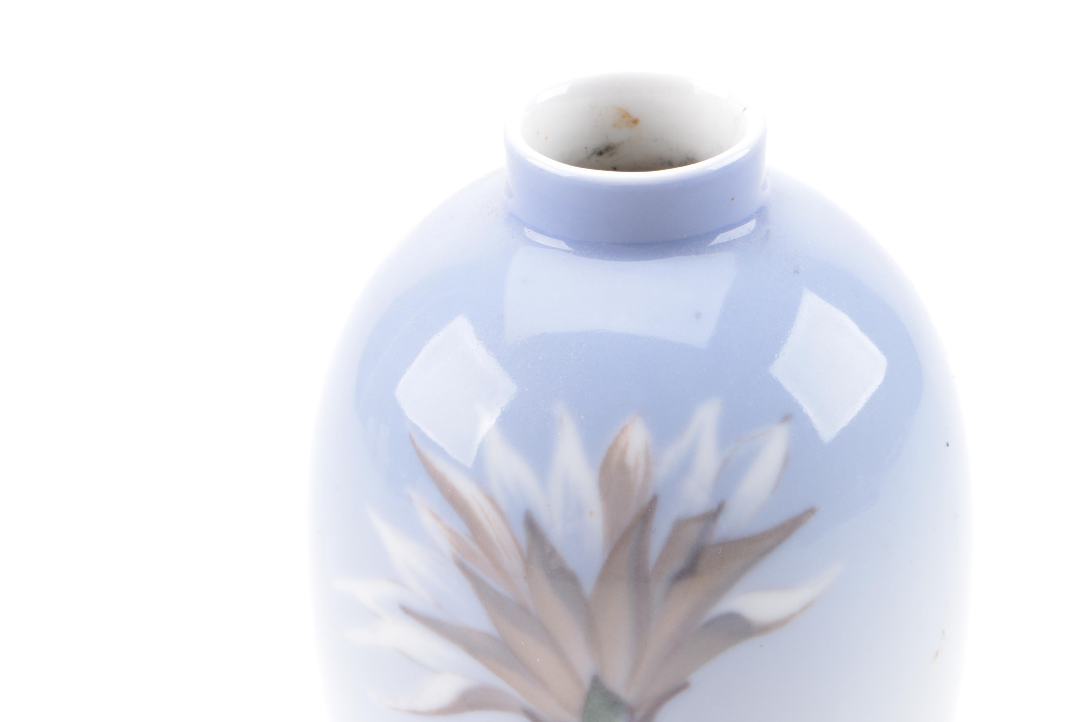 Royal Copenhagen Denmark Cactus Bud Vase