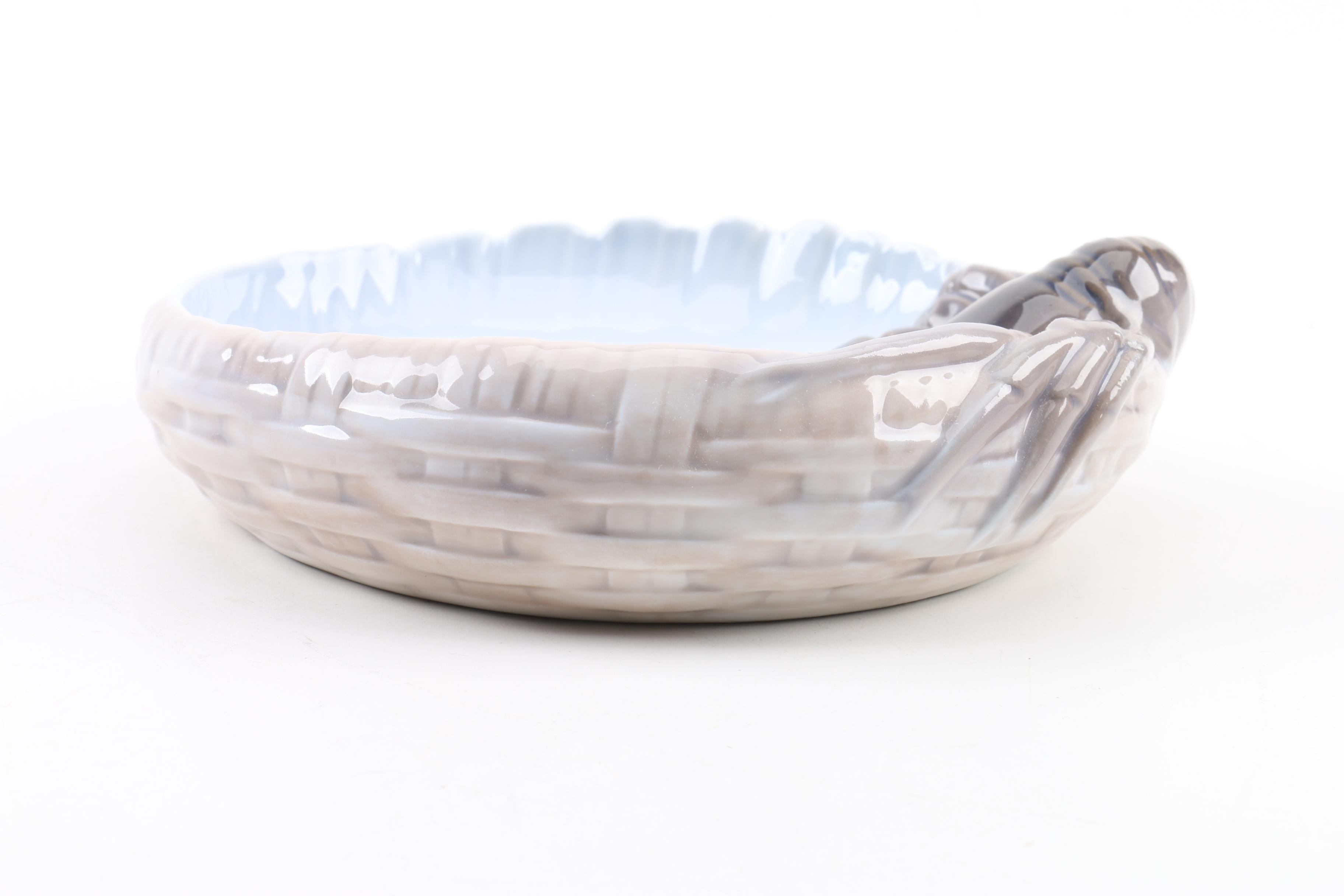 Royal Copenhagen Danish Porcelain Lobster Bowl