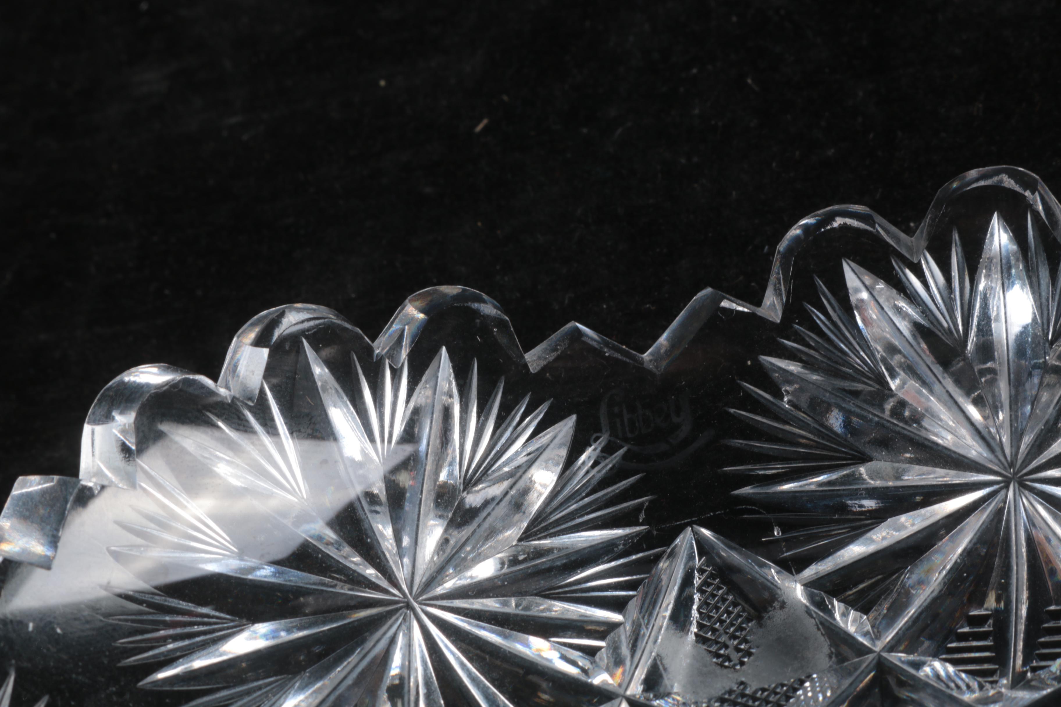 1896-1906 Libbey American Brilliant Period Cut Glass Bowl