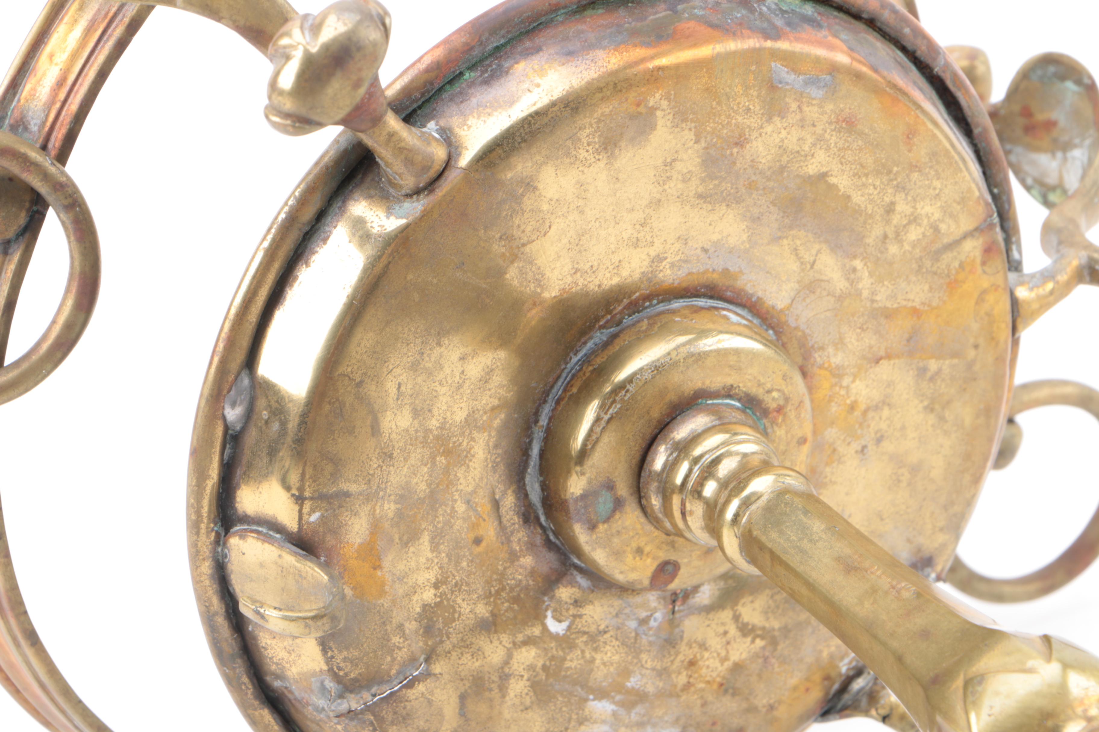 Vintage Brass Pedestal Plant Stand