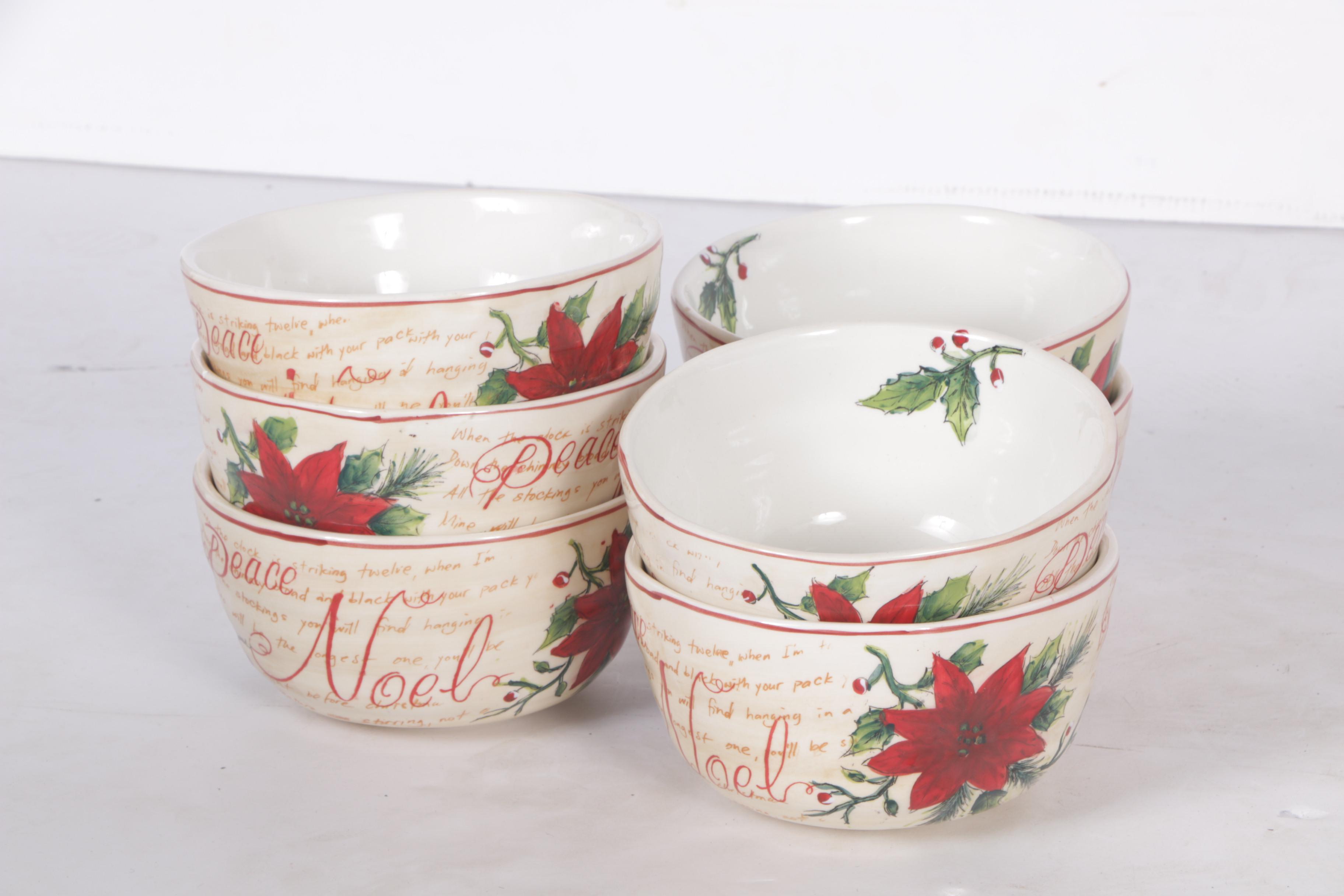 Maxcera Corporation "Noel" Dinnerware