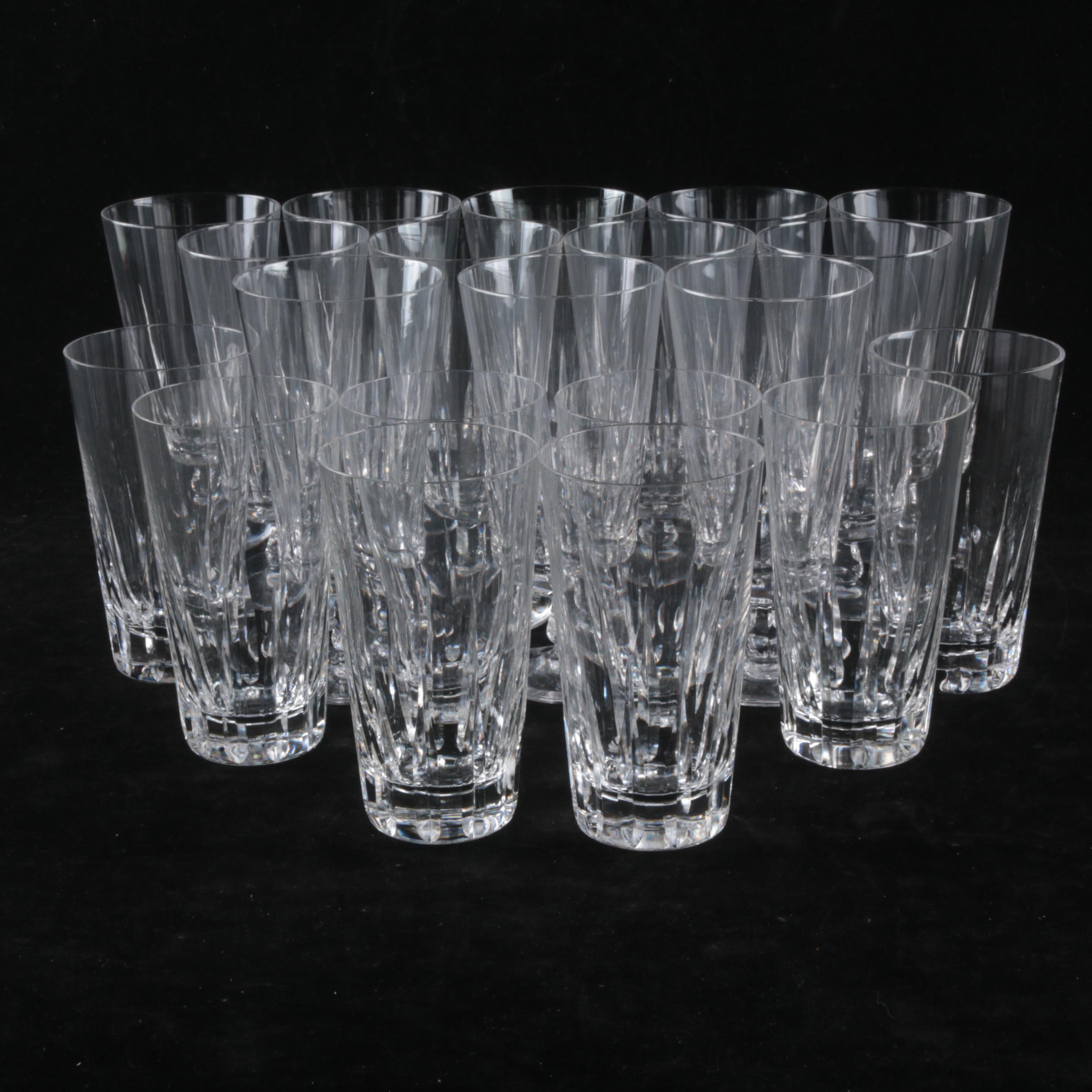 Royal Leerdam"Van Dijck" Dutch Tumblers and Iced Beverage Glasses