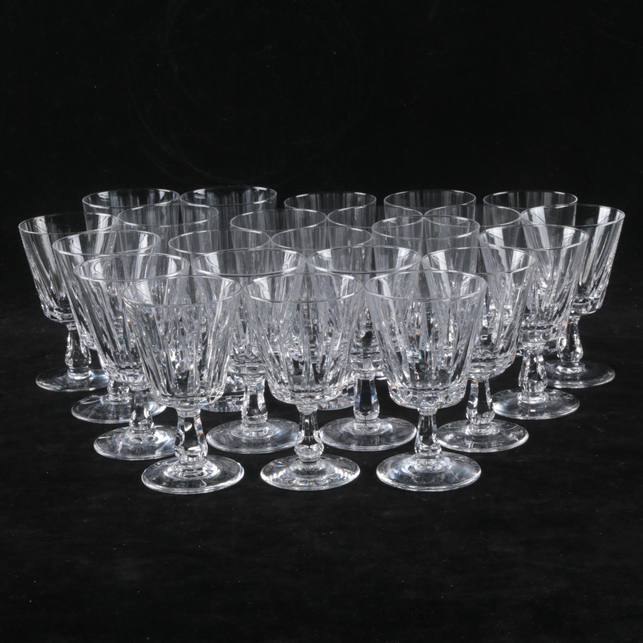 Royal Leerdam"Van Dijck" Dutch Crystal Tumblers and Wine Glasses