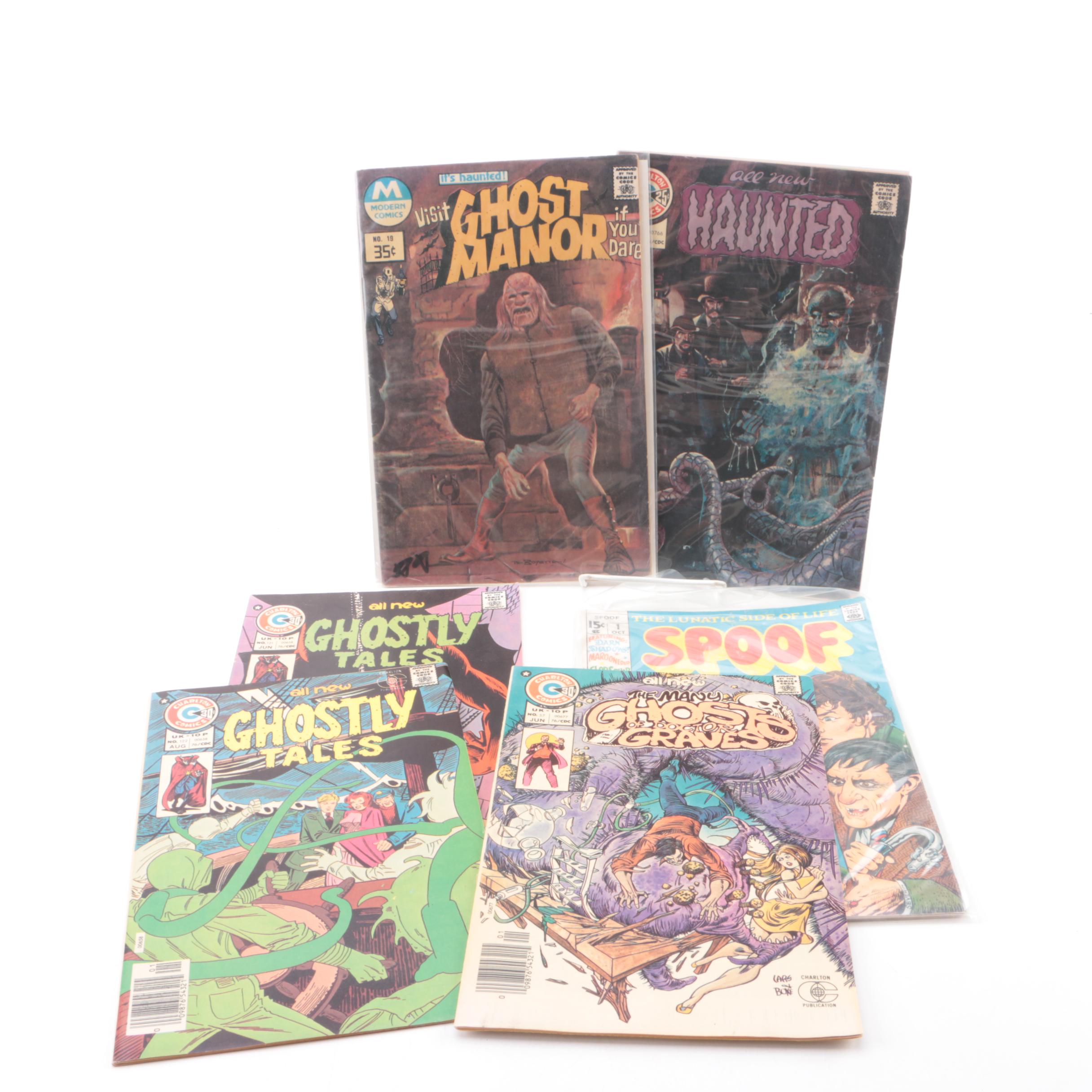 Bronze Age Ghost Themed Comic Books