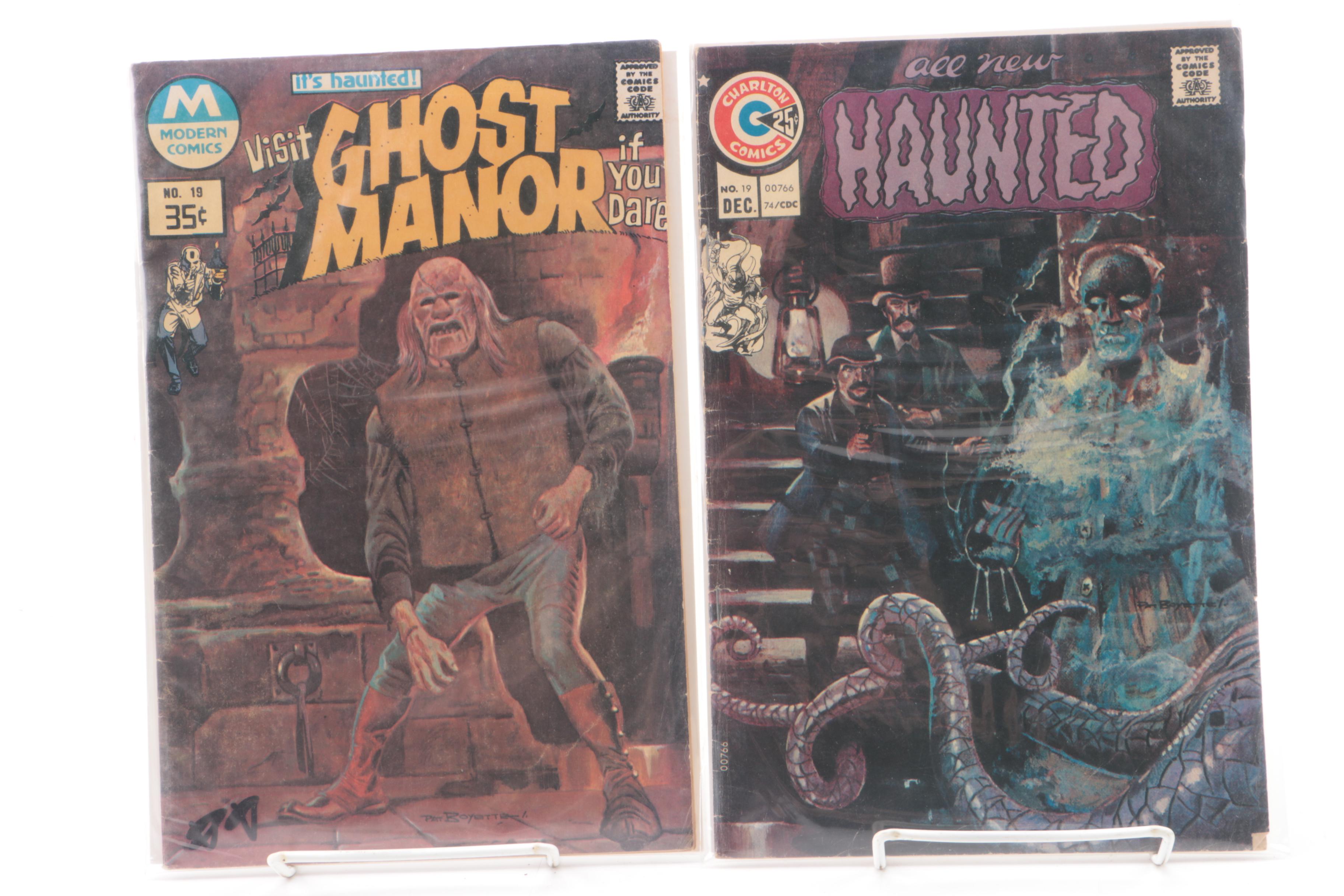 Bronze Age Ghost Themed Comic Books