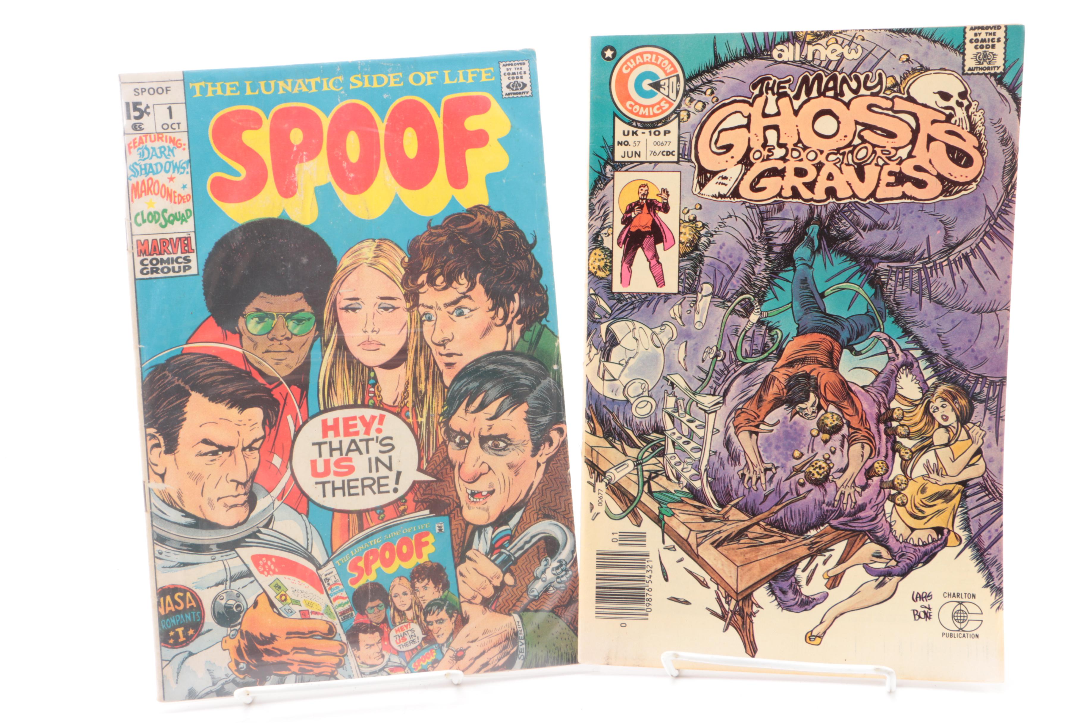 Bronze Age Ghost Themed Comic Books
