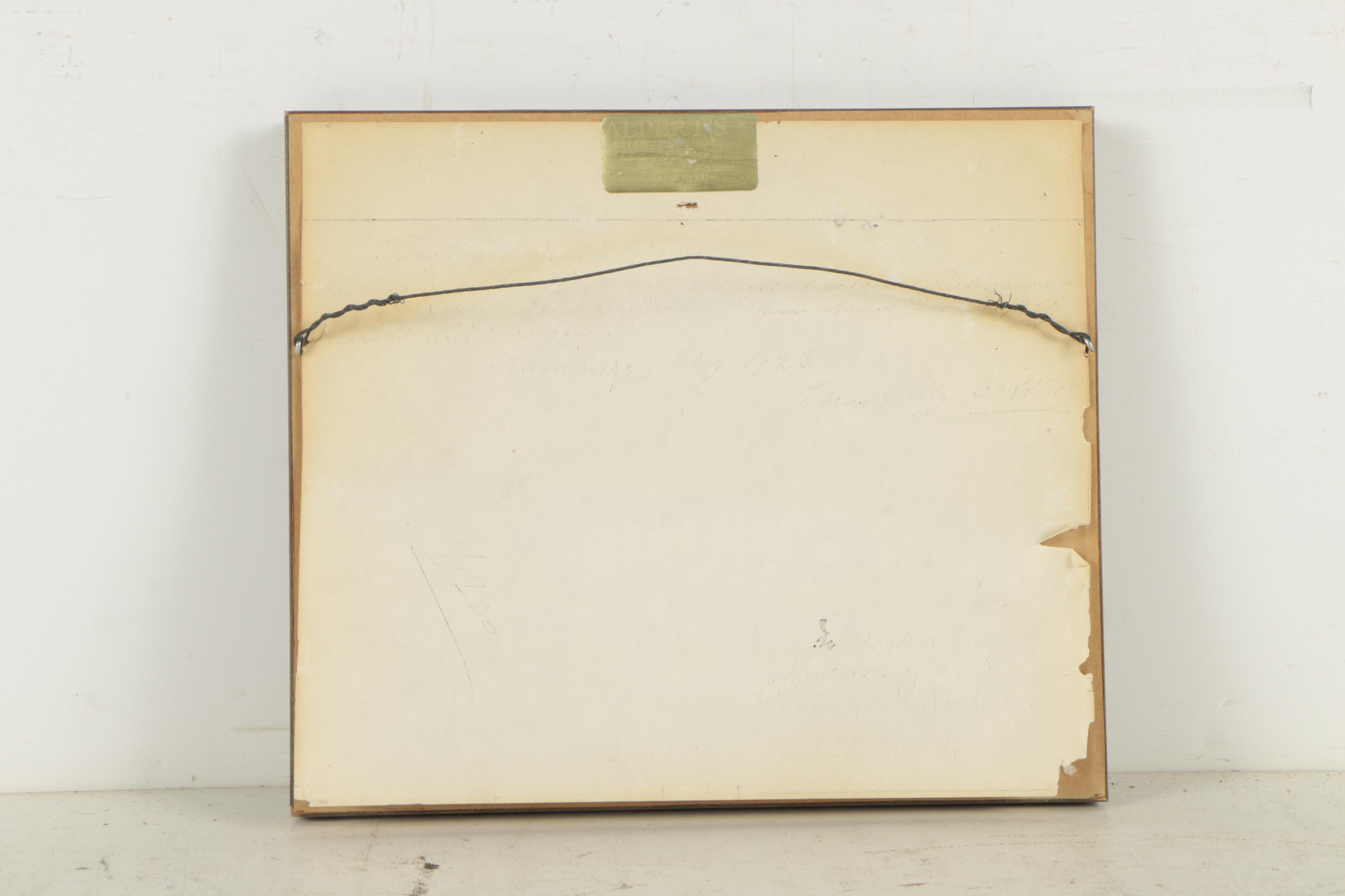 Etchings of City Canals