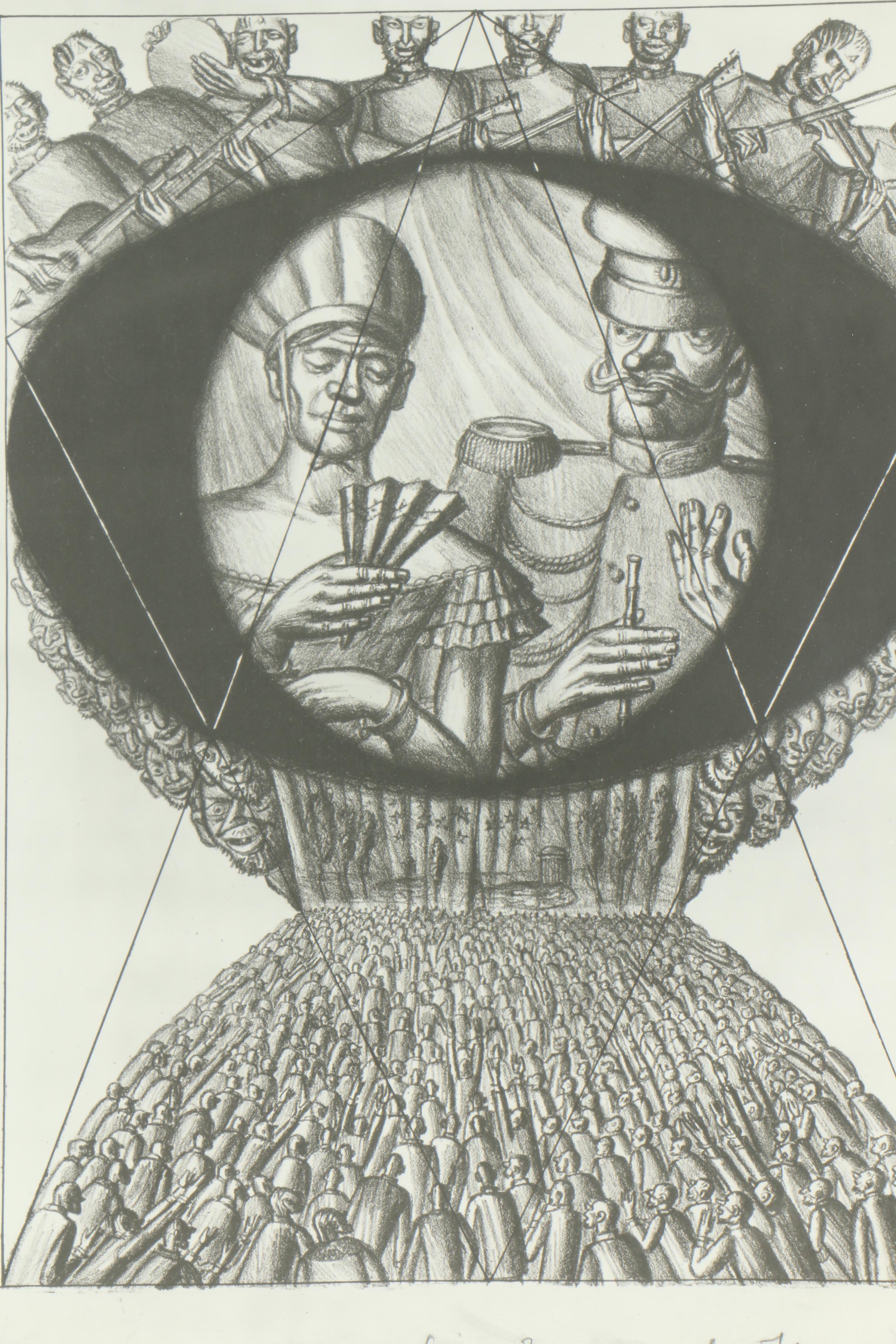 Leonid Lamm Lithographs for "The House of the Dead"