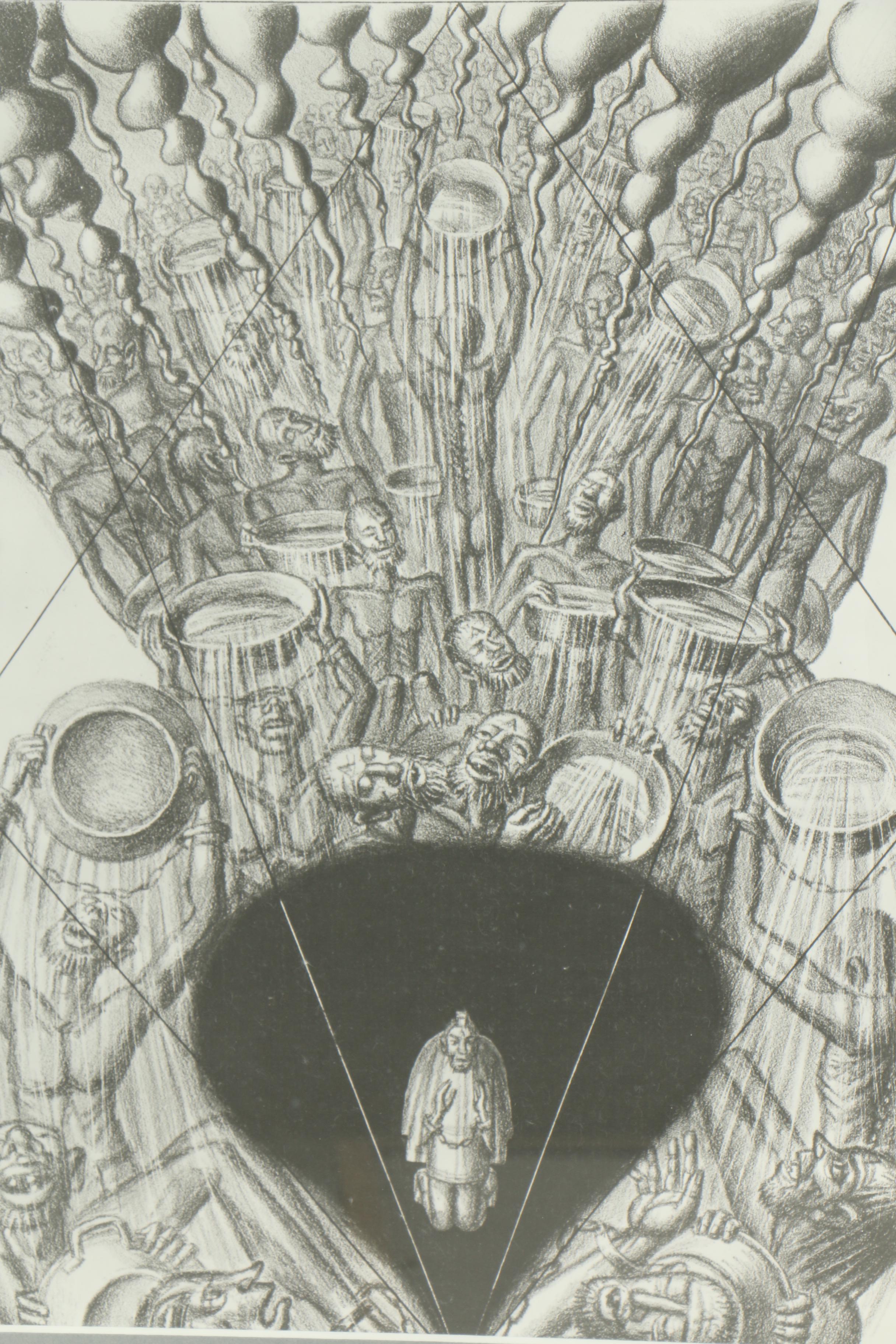 Leonid Lamm Lithographs for "The House of the Dead"