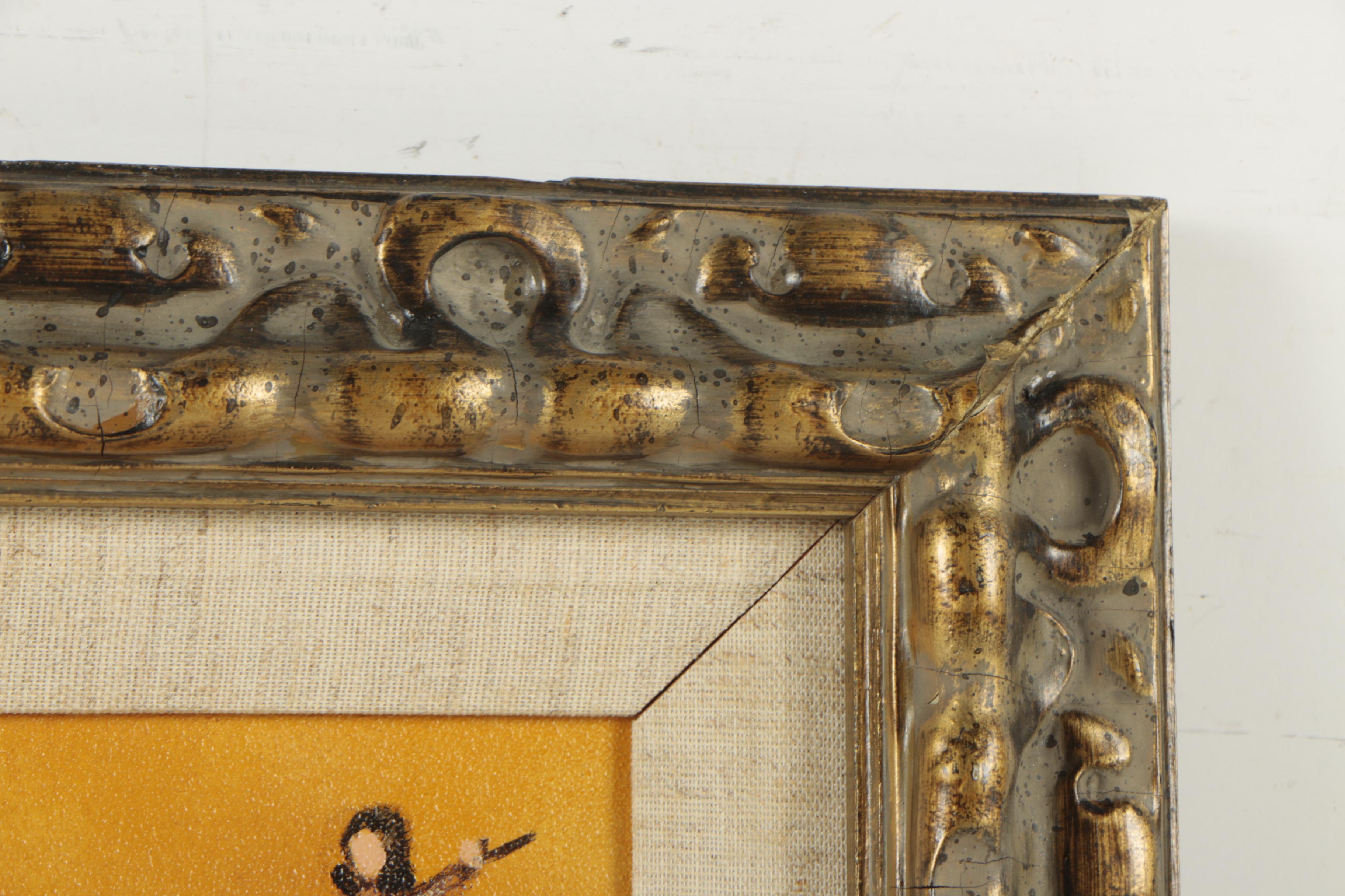 P. Davis Oil Painting