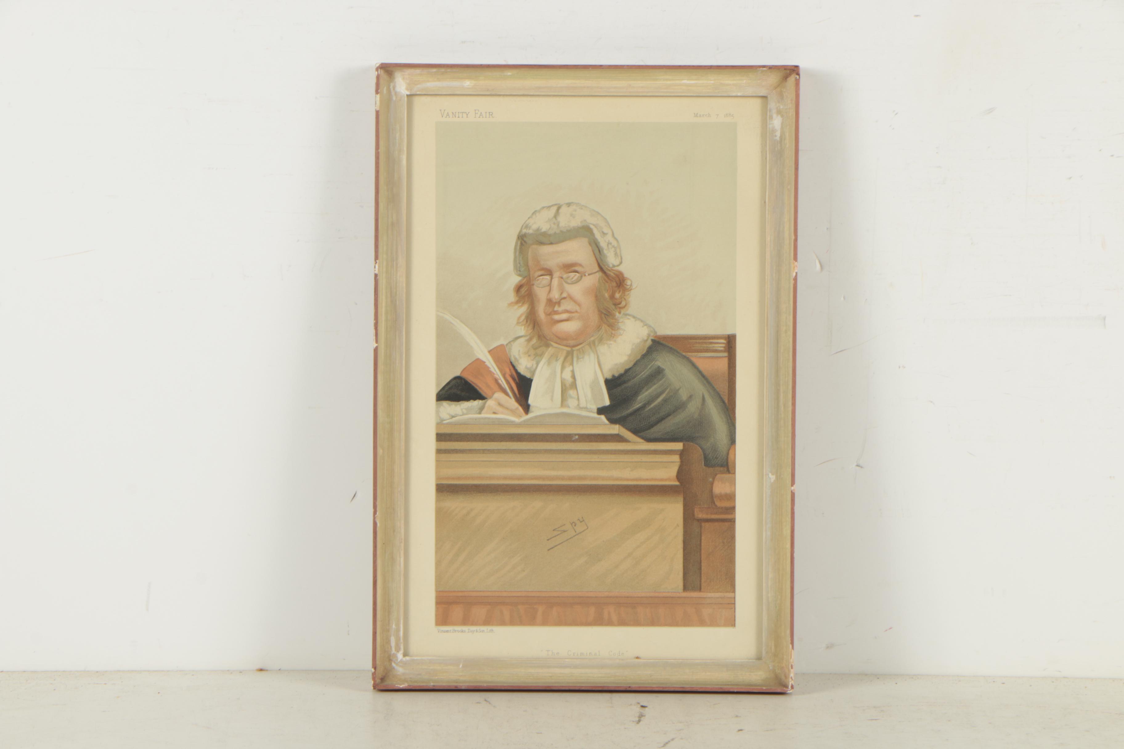 Leslie Ward "Spy" Cartoons for Vanity Fair Magazine