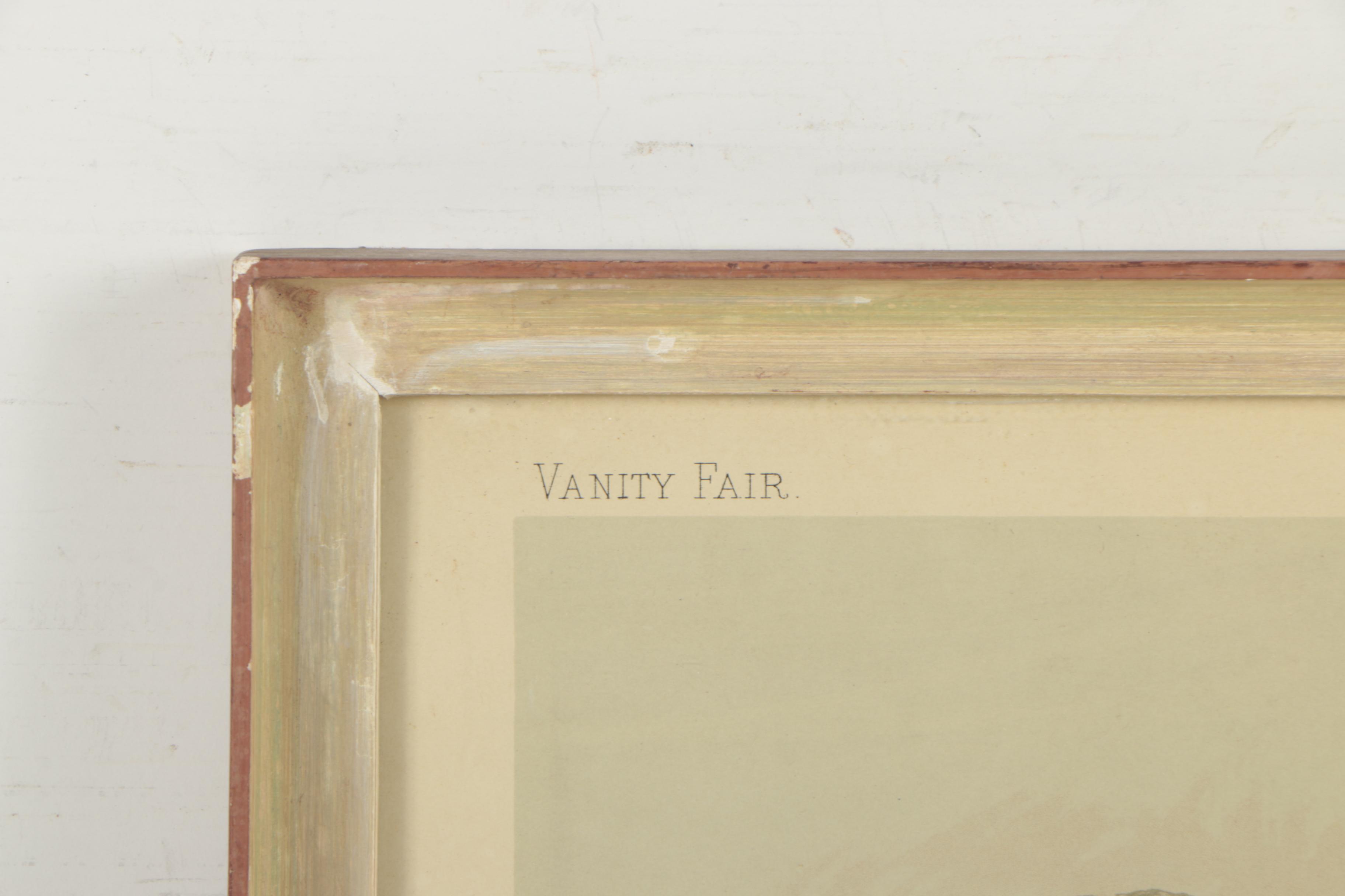 Leslie Ward "Spy" Cartoons for Vanity Fair Magazine