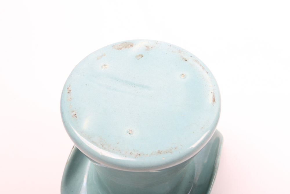 Vintage Ceramic Top Hat Planters