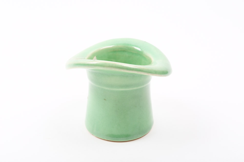 Vintage Ceramic Top Hat Planters