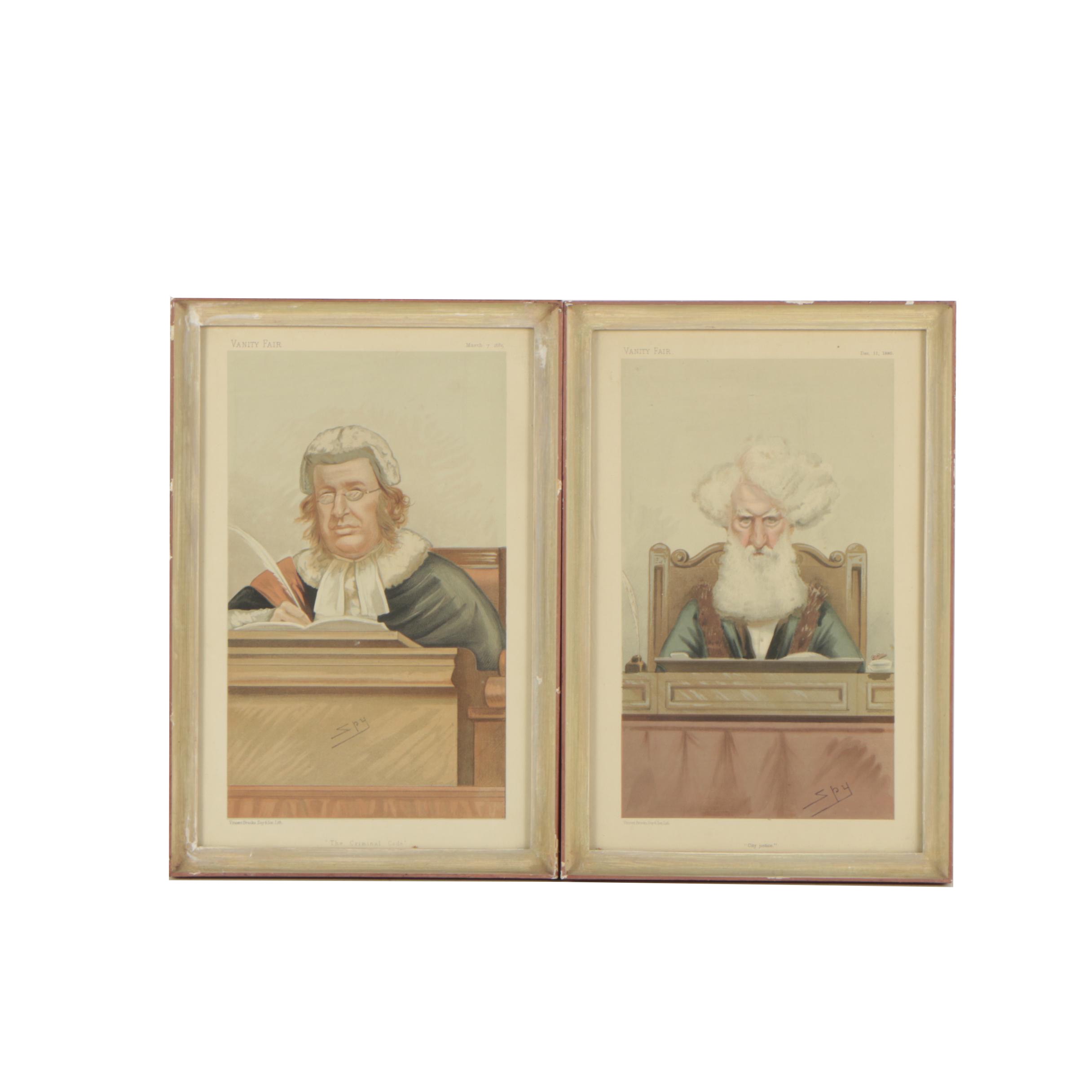 Leslie Ward "Spy" Cartoons for Vanity Fair Magazine