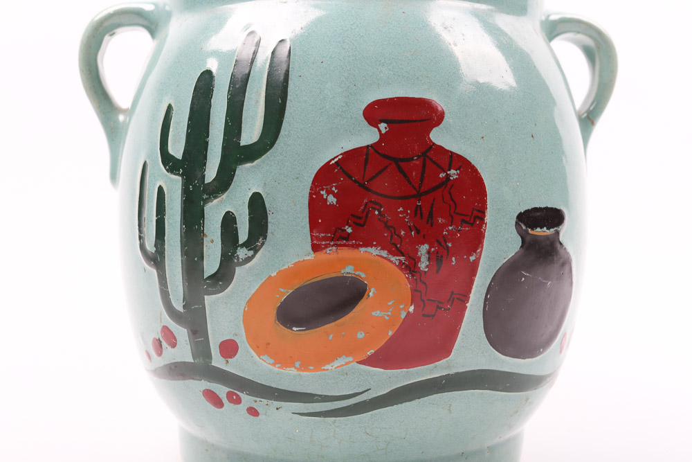 Vintage Cookie Jar Attributed to Shawnee Pottery