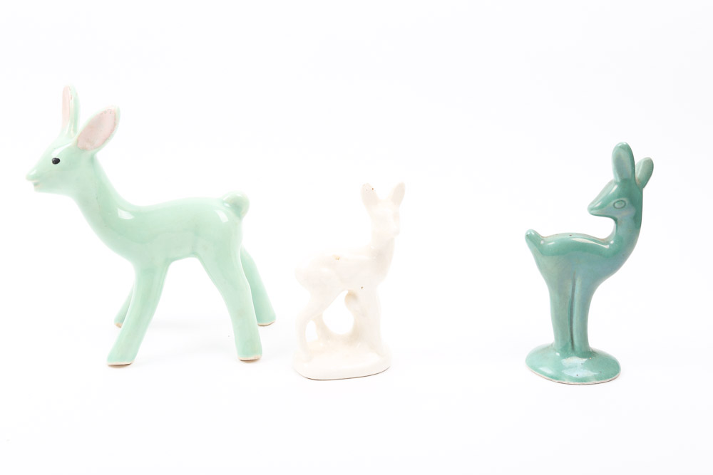 Ceramic Animal Figurine Planters
