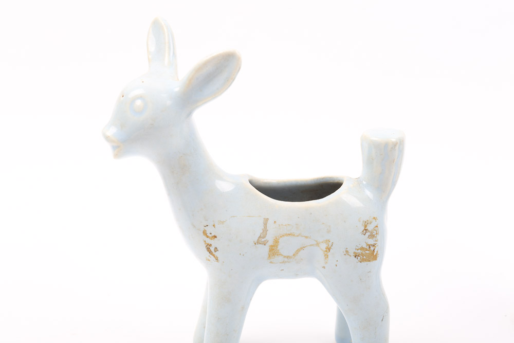 Ceramic Animal Figurine Planters