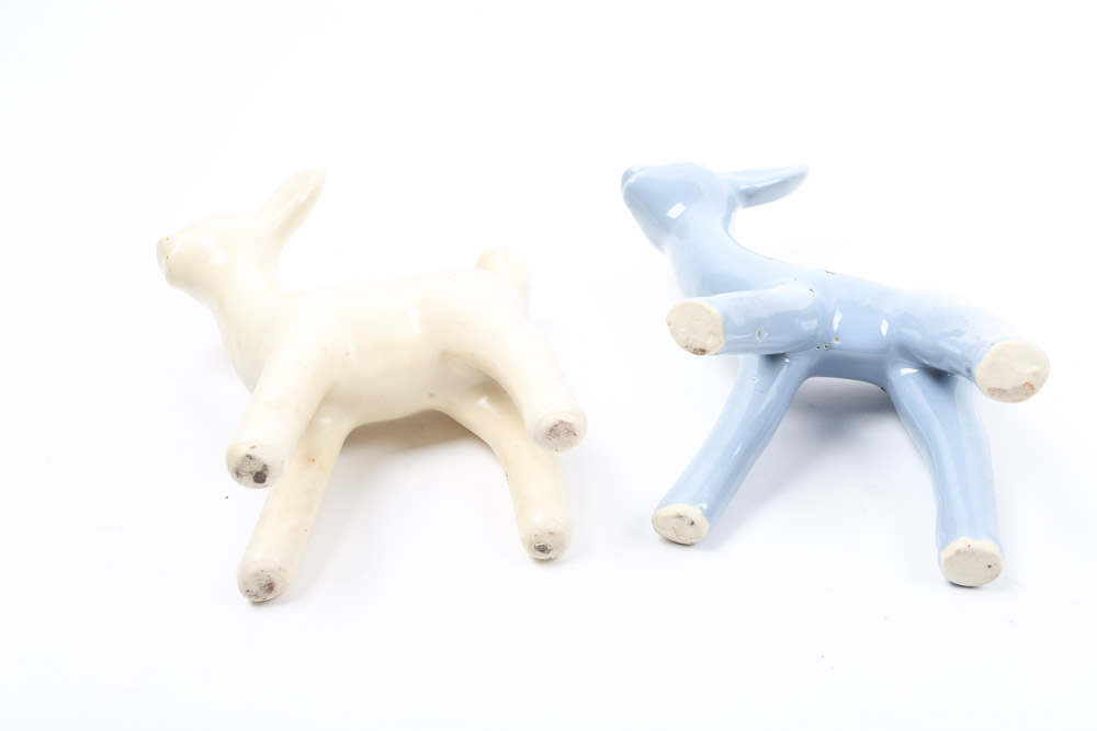 Ceramic Animal Figurine Planters