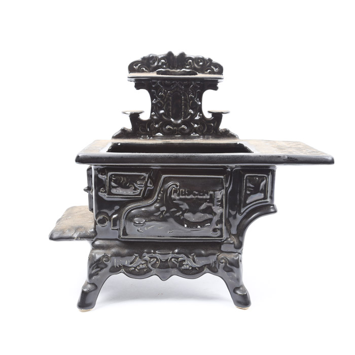 Ceramic Miniature Stove Planter