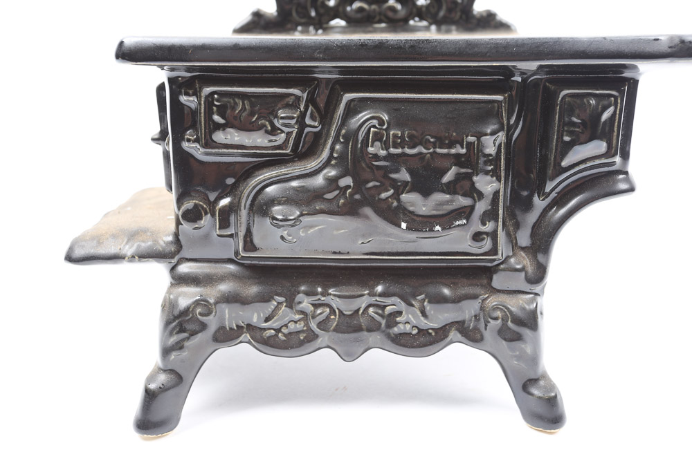 Ceramic Miniature Stove Planter