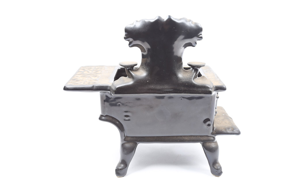 Ceramic Miniature Stove Planter