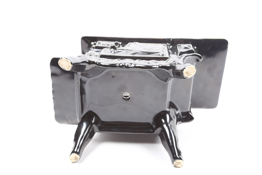 Ceramic Miniature Stove Planter