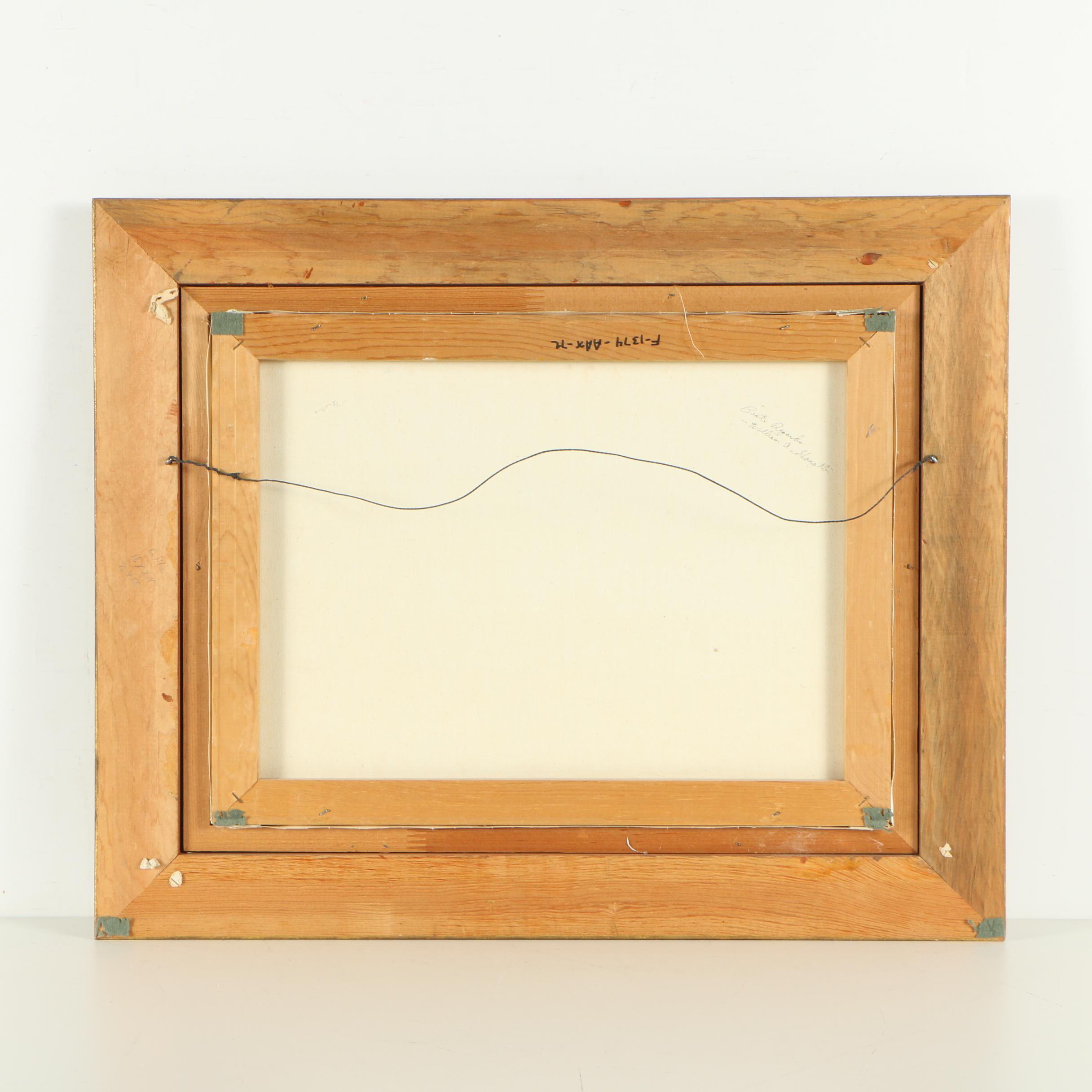 William A. Slaughter Oil Painting