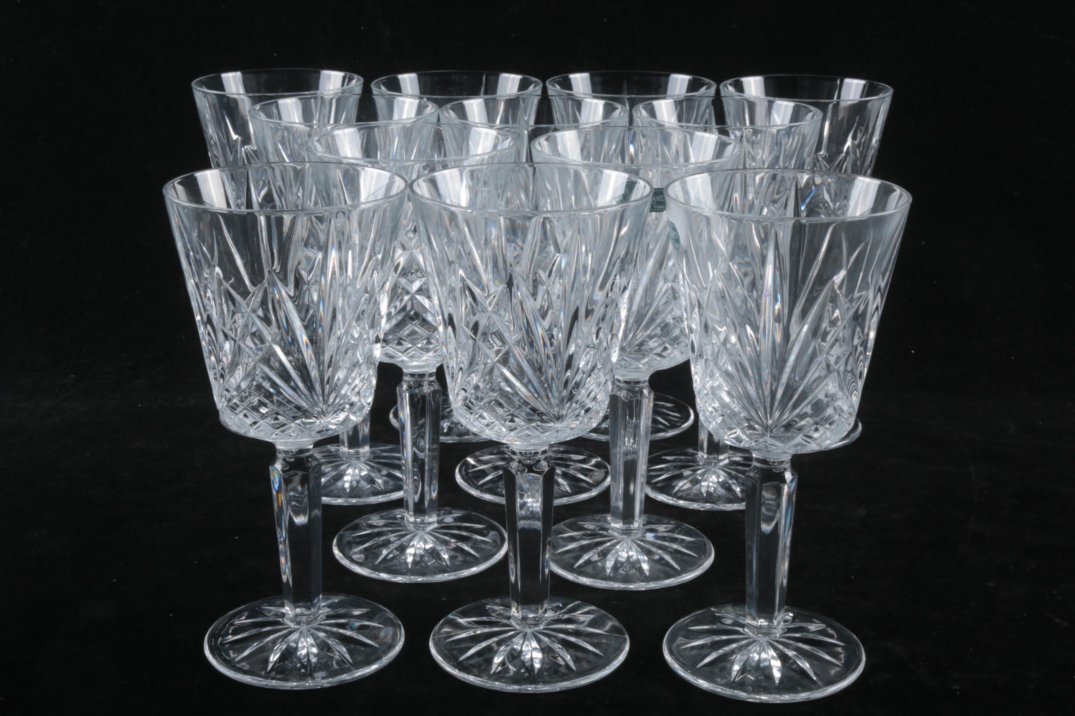 J.G. Durand "Villemont" Crystal Stemware