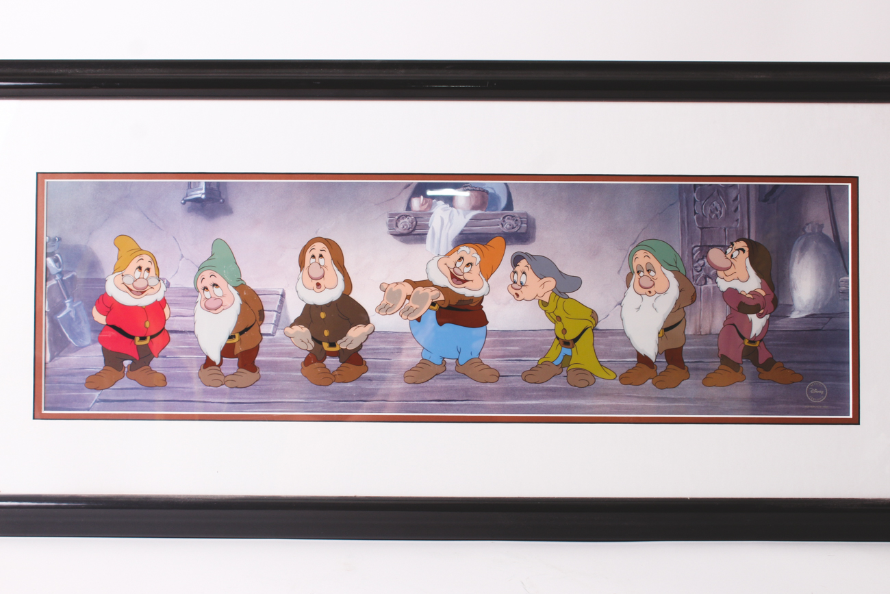 Walt Disney 1996 Limited Edition Sericel "Time to Wash Up"