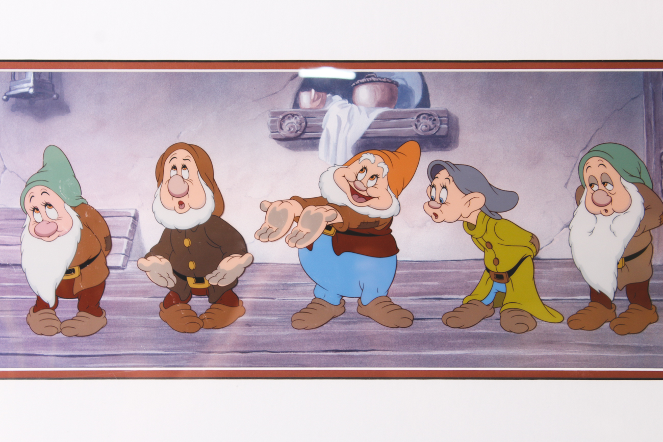 Walt Disney 1996 Limited Edition Sericel "Time to Wash Up"