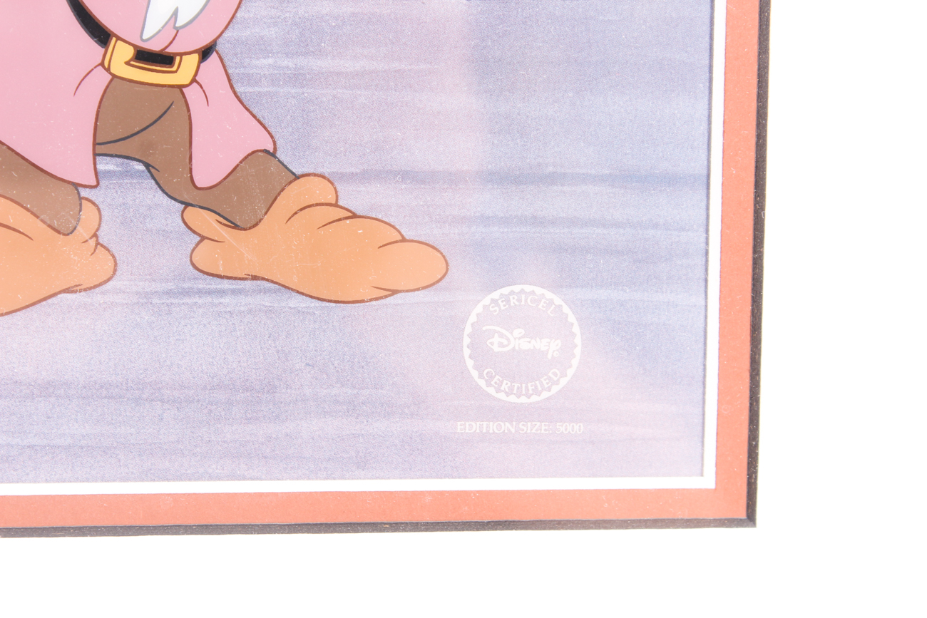 Walt Disney 1996 Limited Edition Sericel "Time to Wash Up"