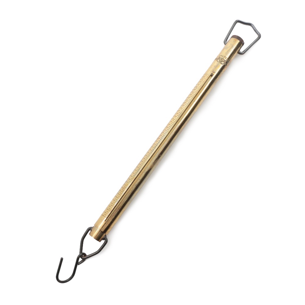 Vintage Salter Brass Tube Scale in Troy Ounces, Made in England