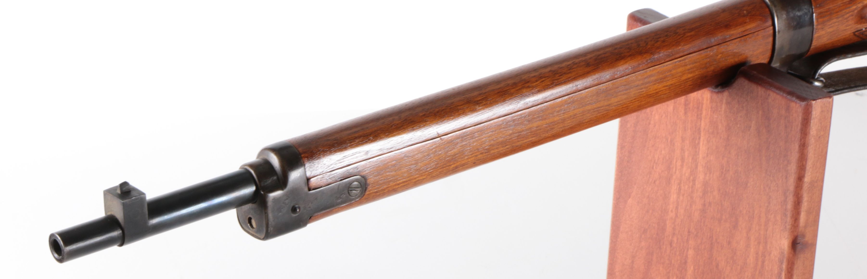 Japanese Arisaka Type 38 Bolt 6.5x50mm Bolt Action Rifle With Leather Sling