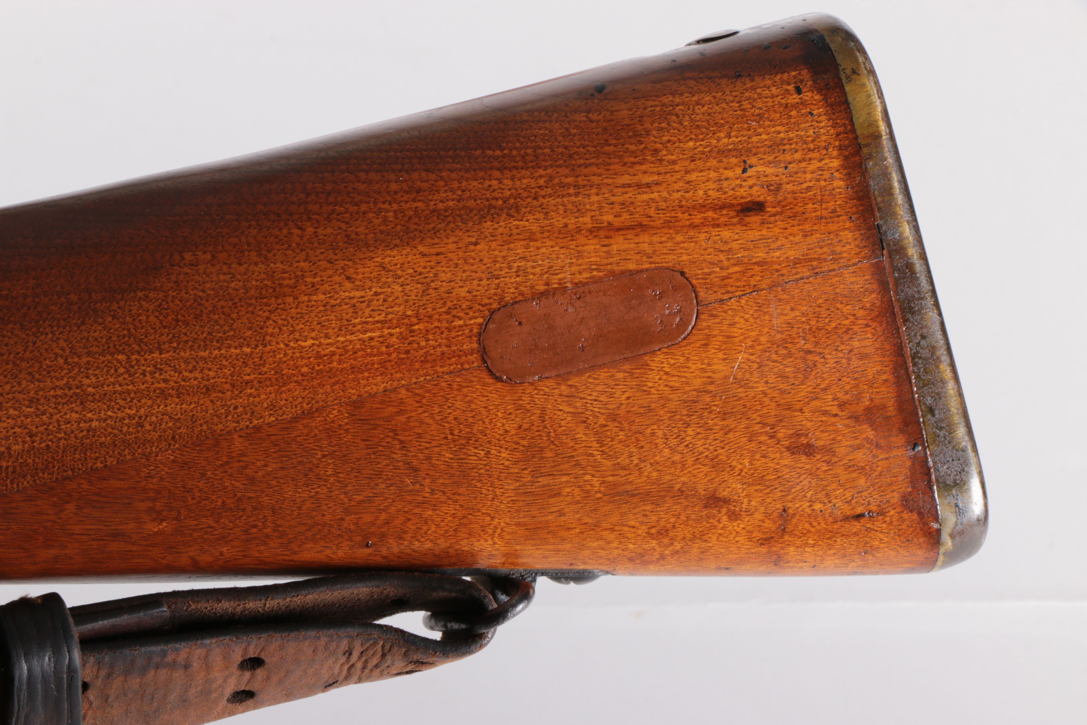 Japanese Arisaka Type 38 Bolt 6.5x50mm Bolt Action Rifle With Leather Sling