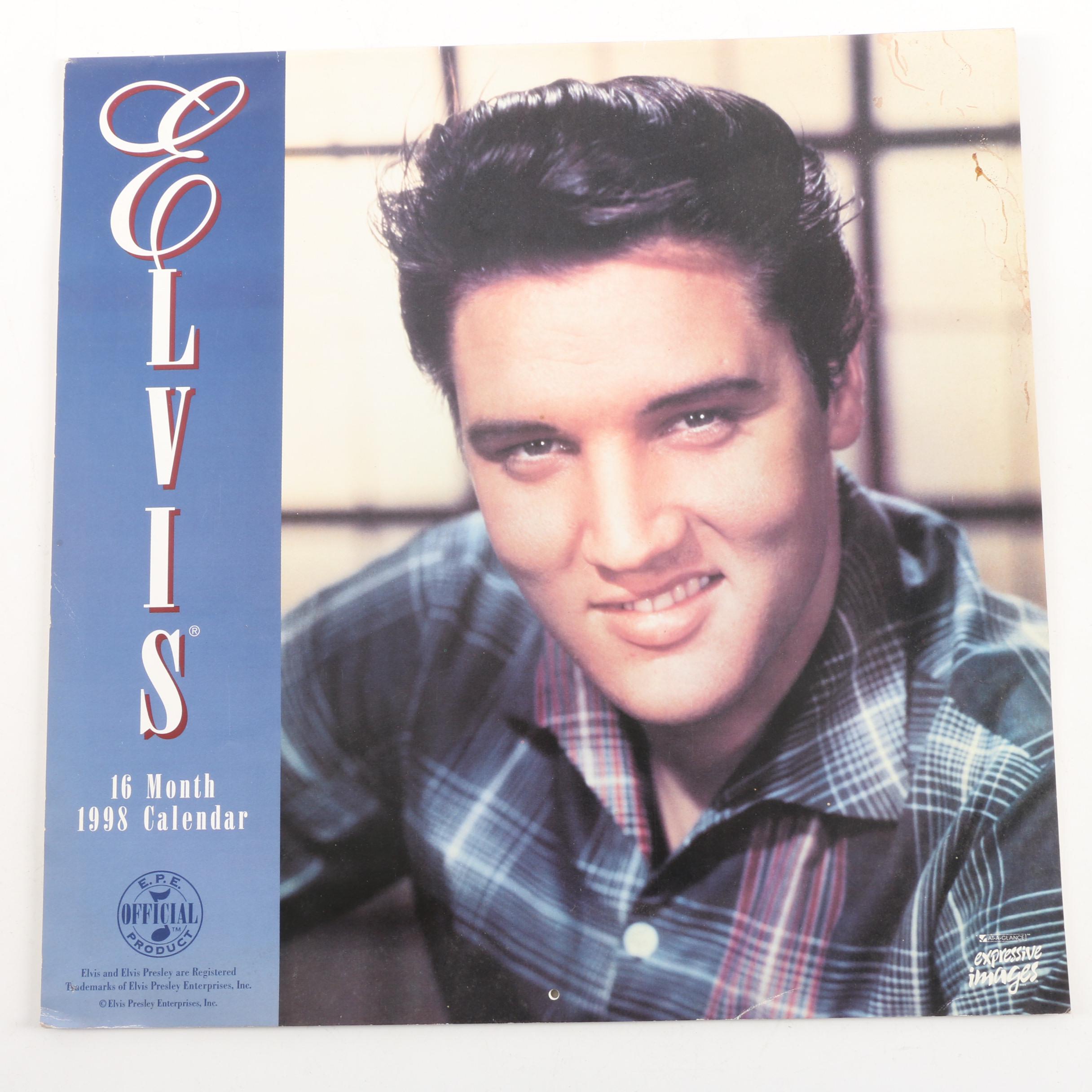"Elvis in Concert", "A Valentine For You" and Other Elvis Presley LP Records