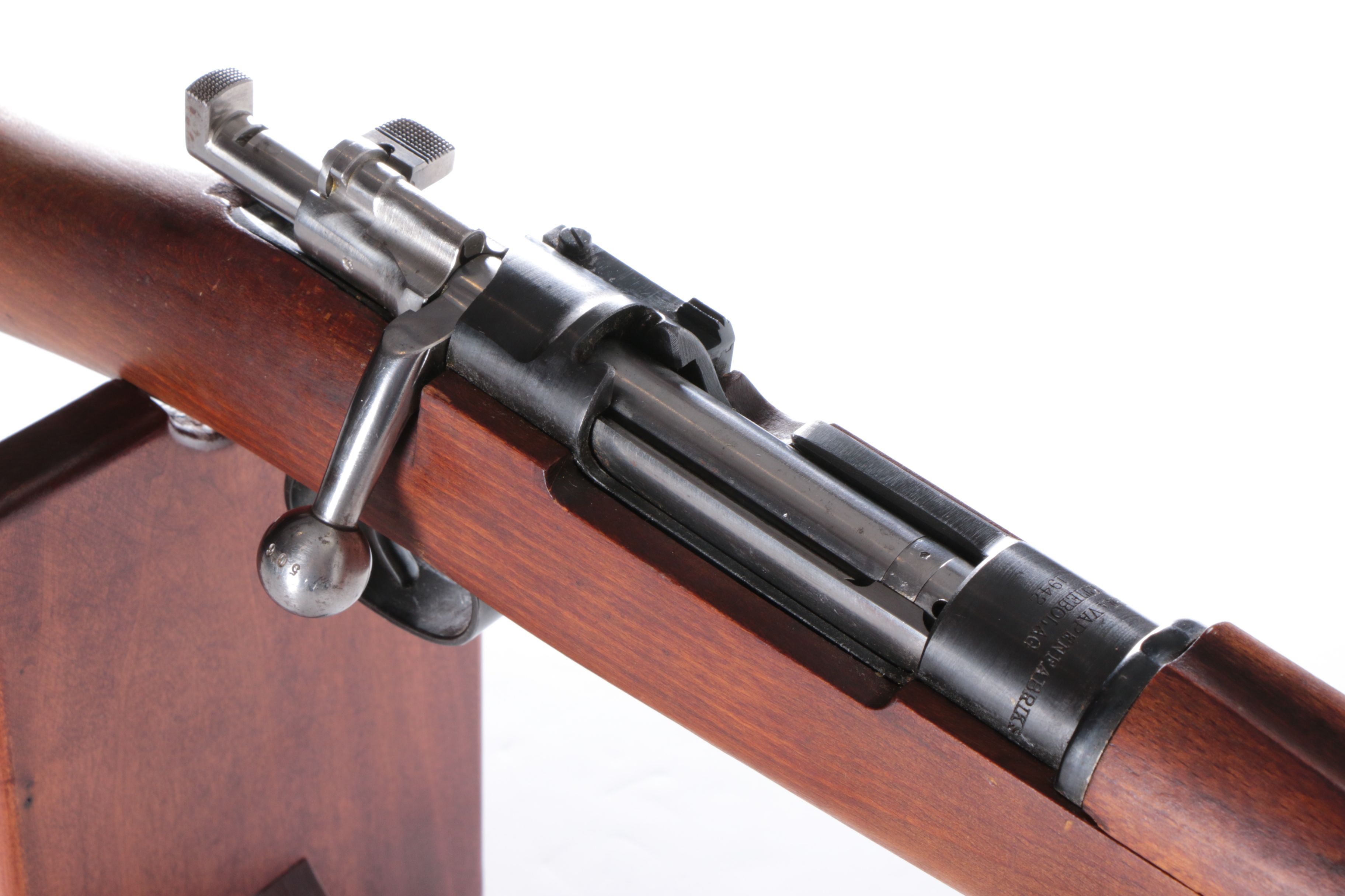 1942 Husqvarna Vapenfabriks M38 "Swedish Mauser" 6.5x55mm Bolt Action Rifle