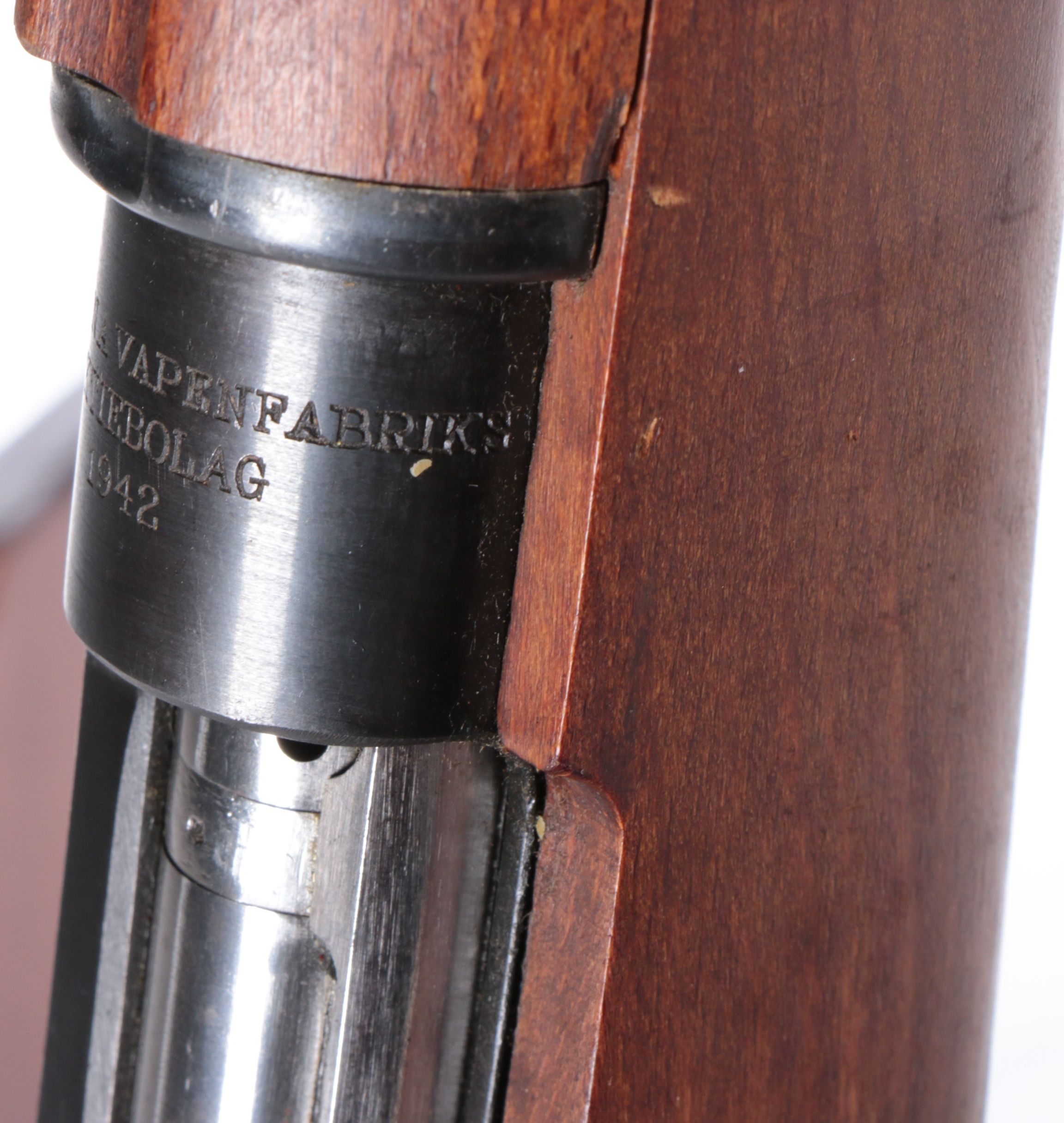 1942 Husqvarna Vapenfabriks M38 "Swedish Mauser" 6.5x55mm Bolt Action Rifle