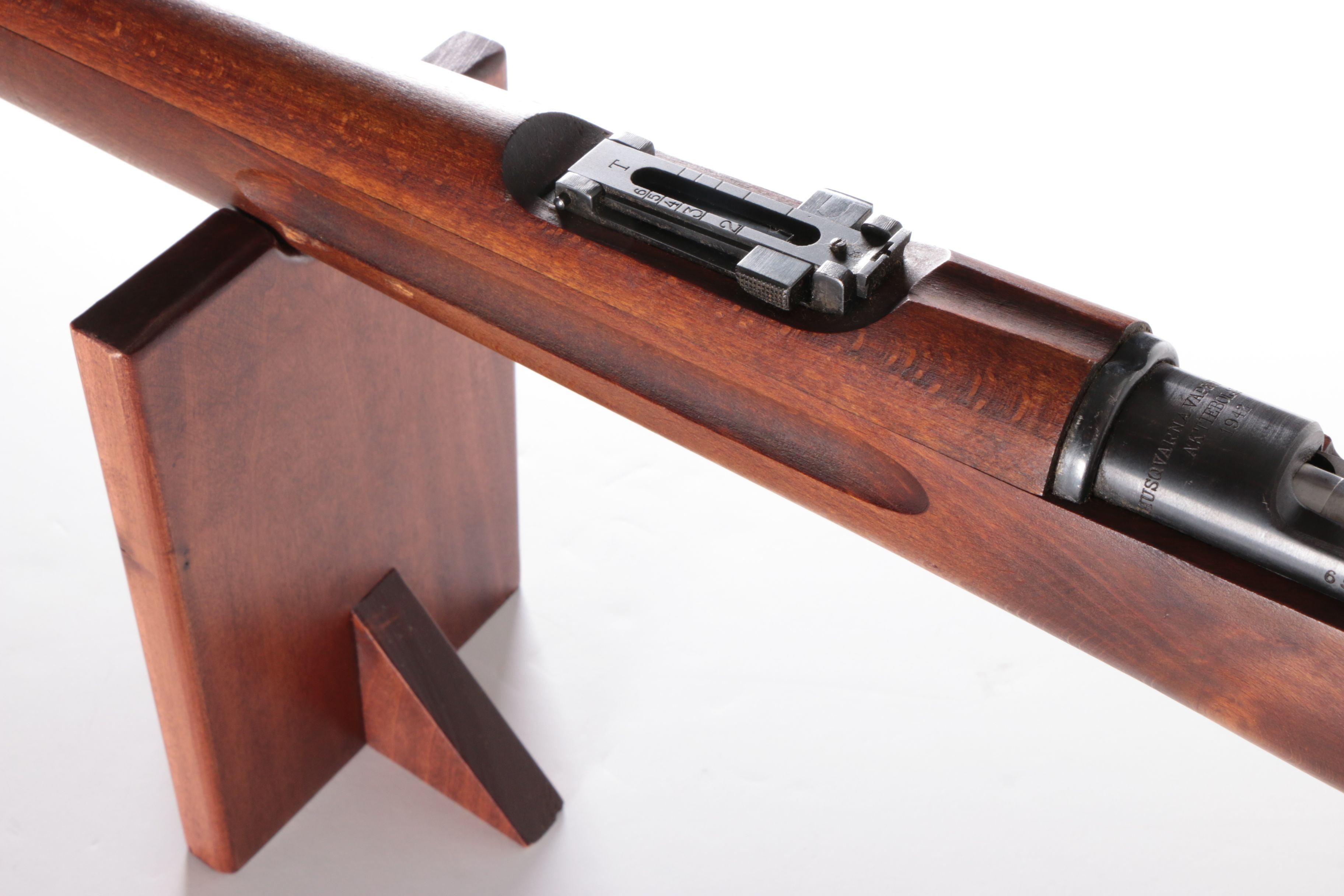 1942 Husqvarna Vapenfabriks M38 "Swedish Mauser" 6.5x55mm Bolt Action Rifle