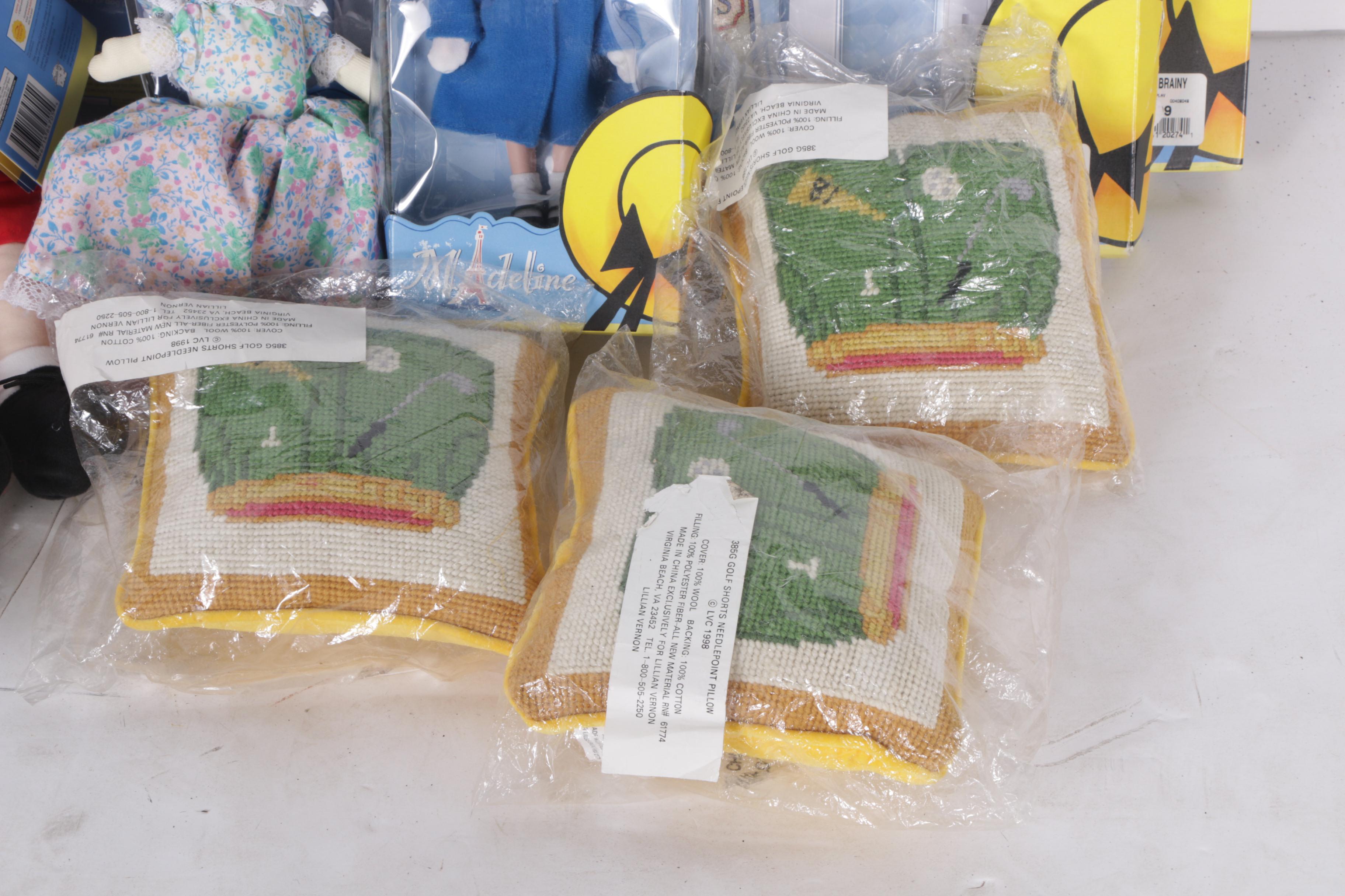 Vintage "Madeline" and "Olivia" Dolls with Outfits and Accessories