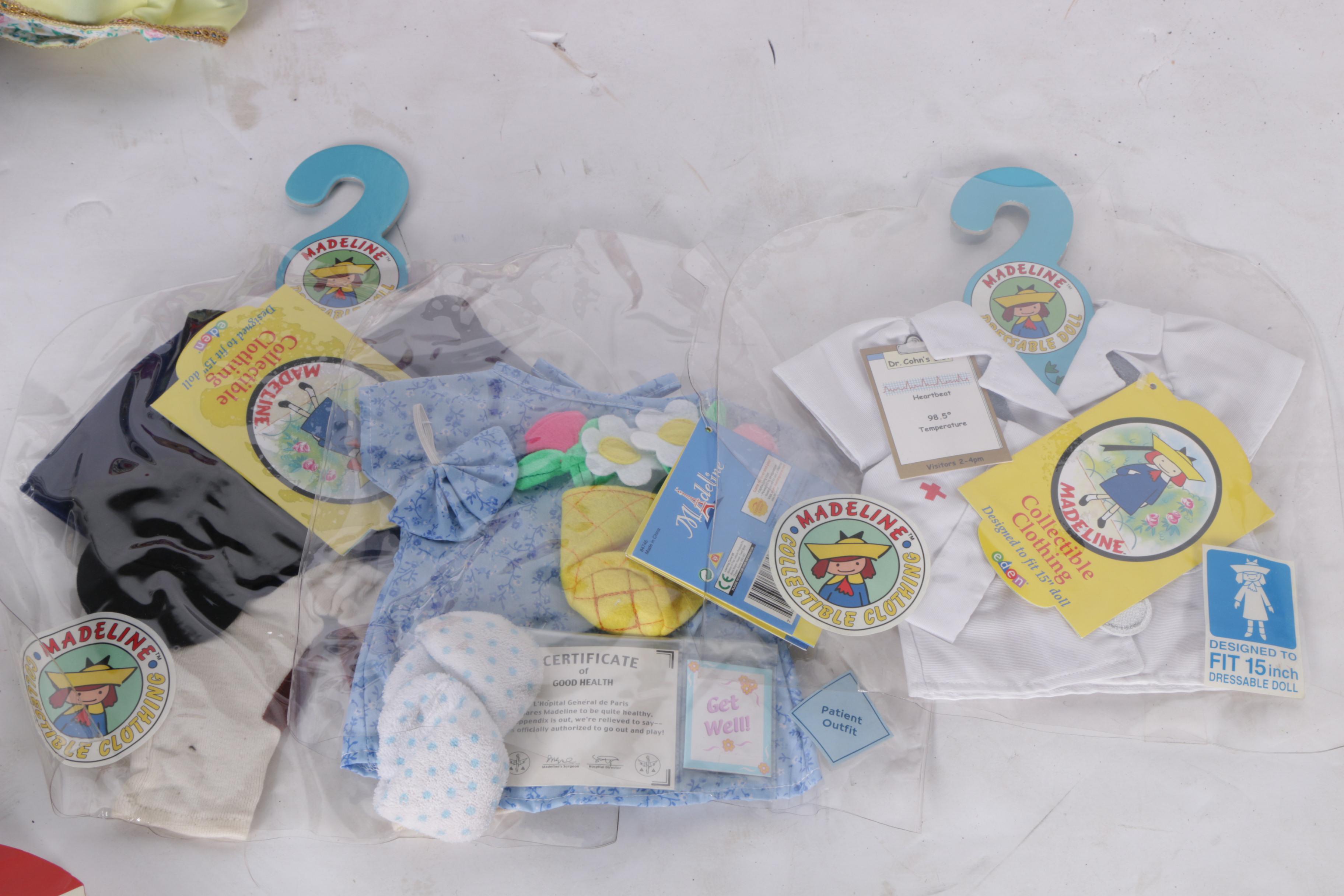 Vintage "Madeline" and "Olivia" Dolls with Outfits and Accessories