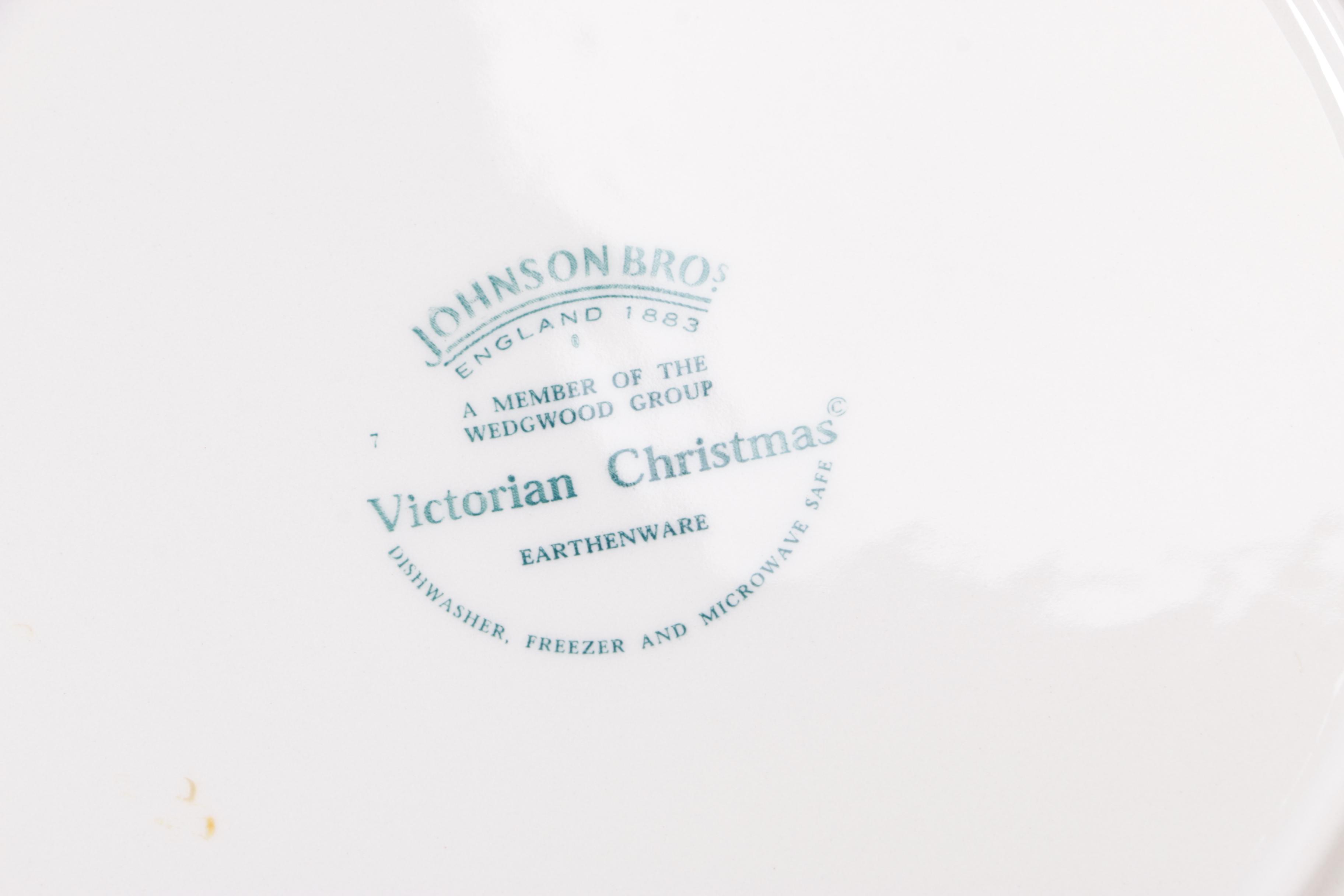 Johnson Brothers "Victorian Christmas" Earthenware Dinnerware