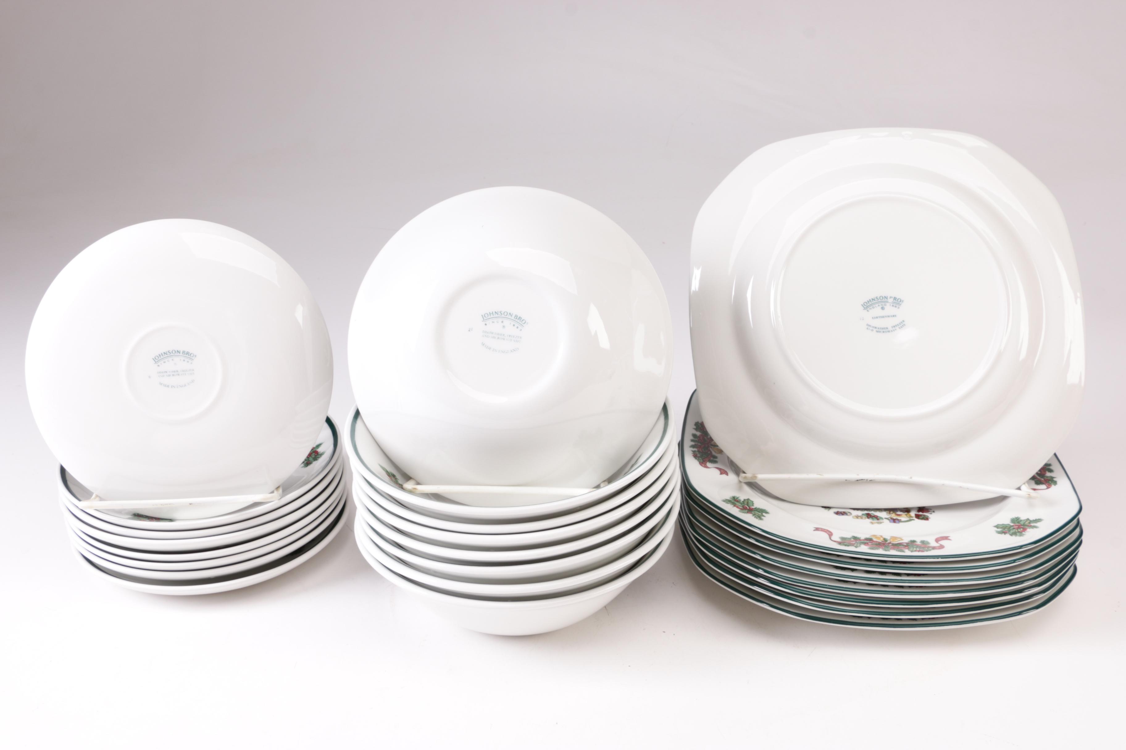 Johnson Brothers "Victorian Christmas" Earthenware Dinnerware