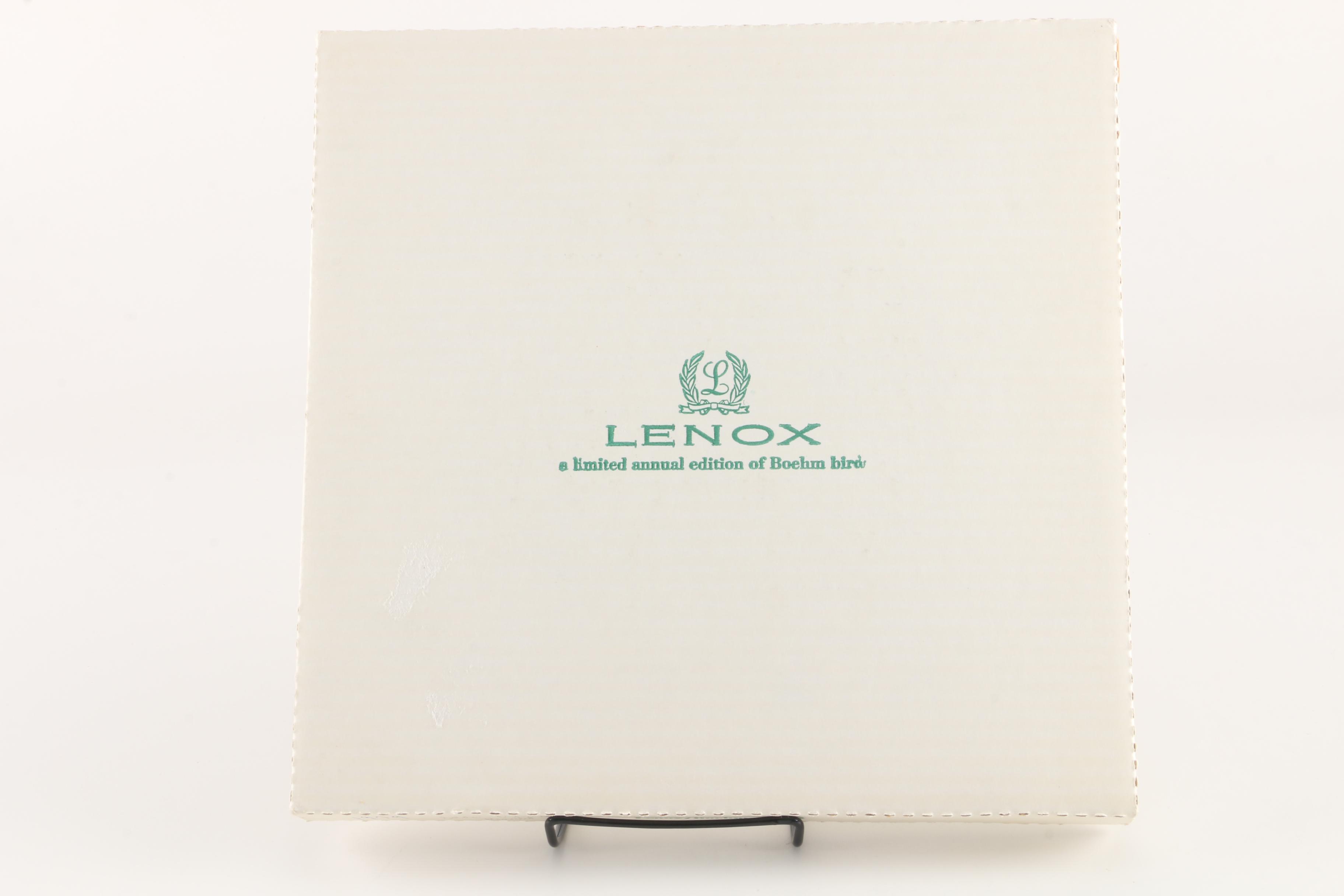 1979 Lenox "Boehm Birds" Porcelain Golden-Crowned Kinglets