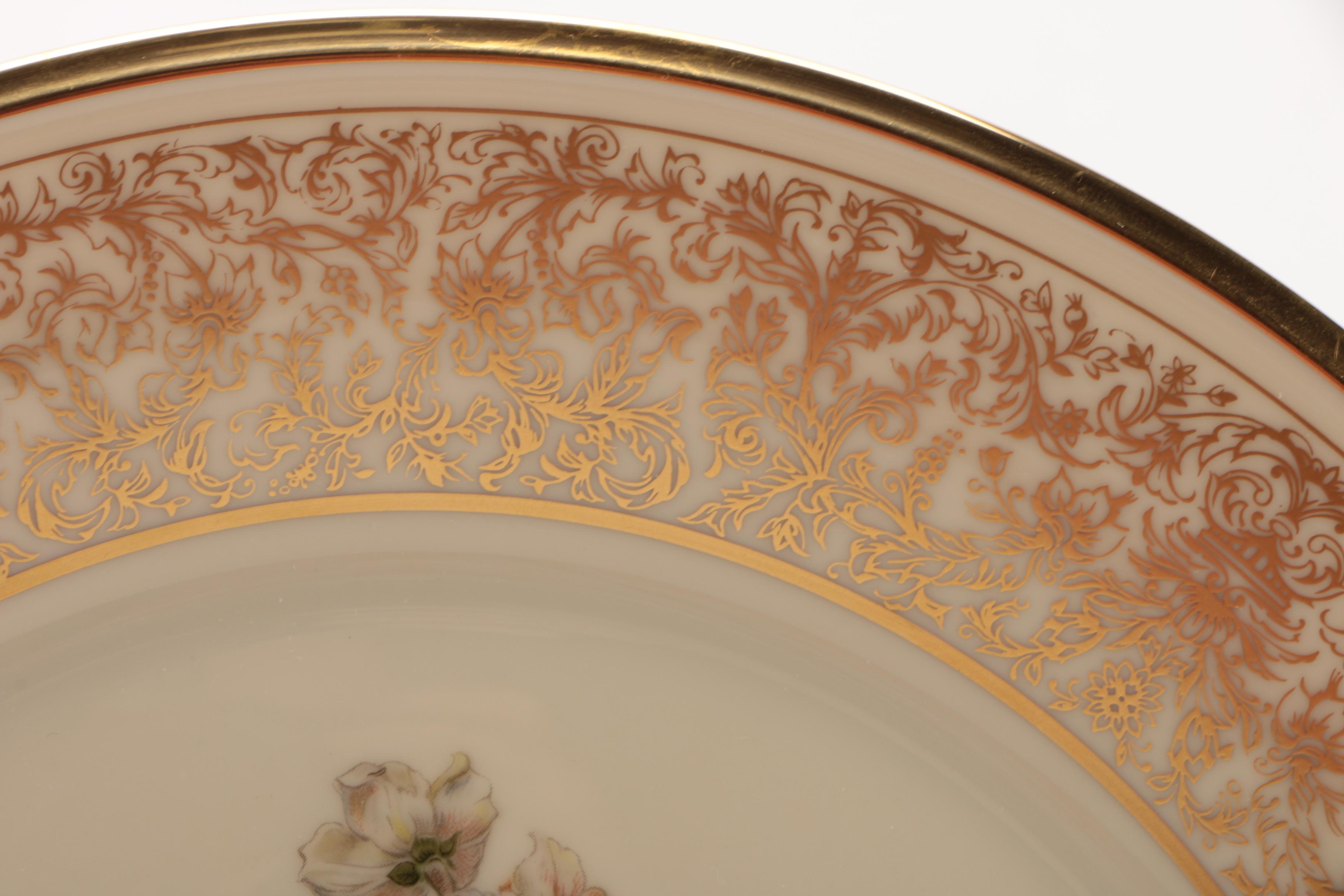 1970 Lenox Limited Edition "Boehm Birds" Porcelain Wood Thrush Plate