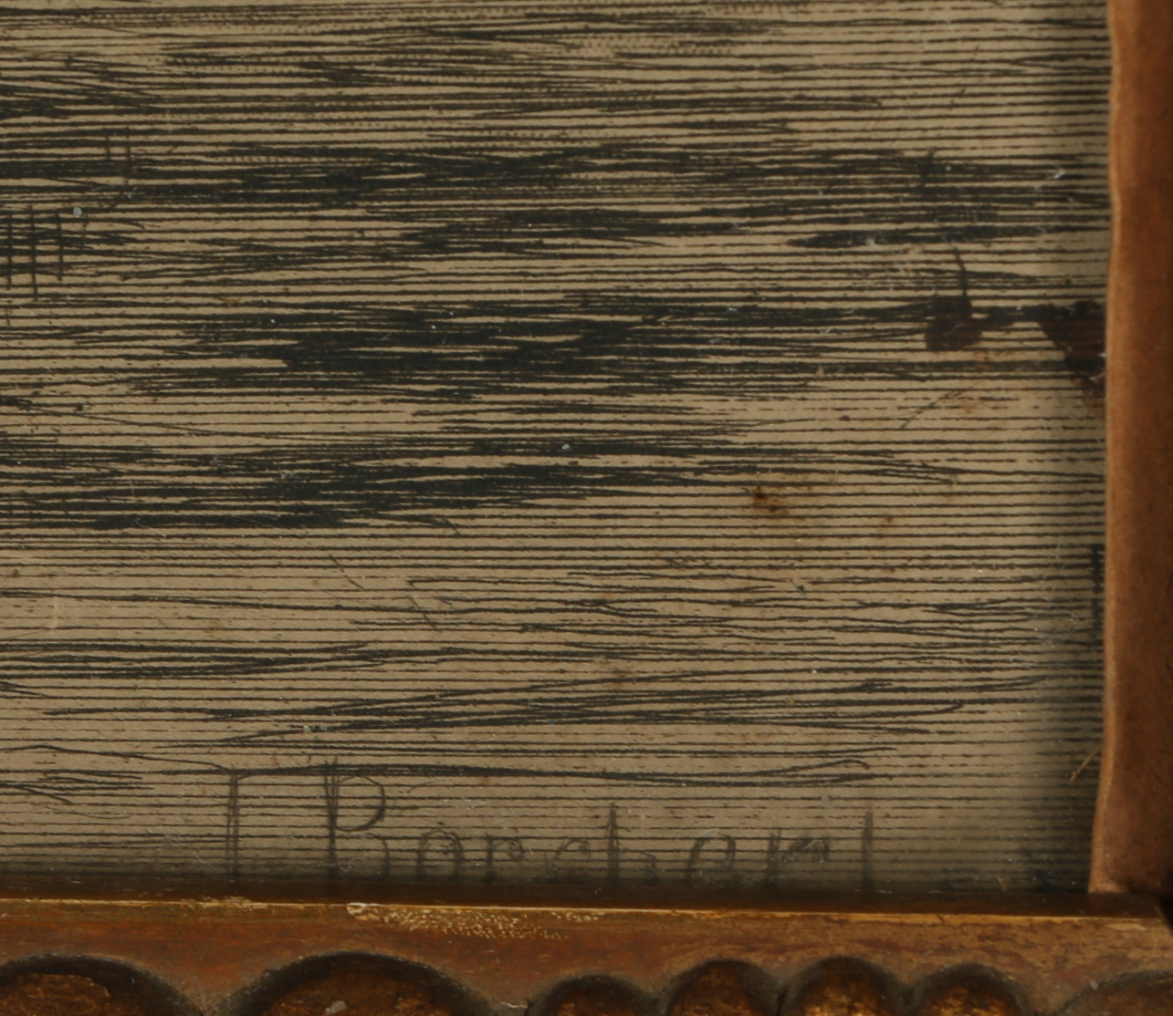 Julius Borchert Etching