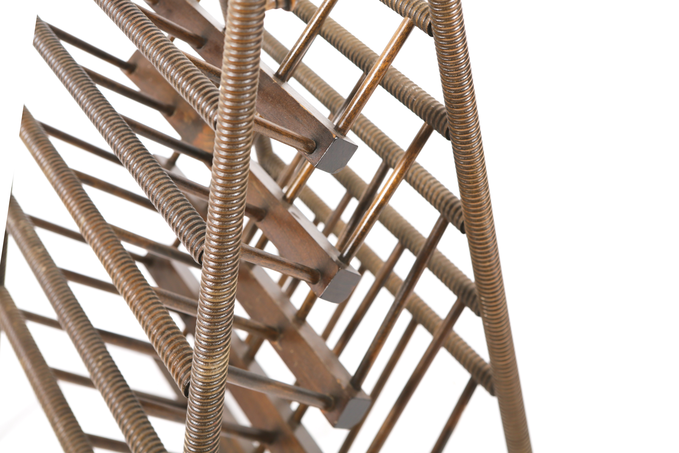 Bobbin Turned Five Tier Rack