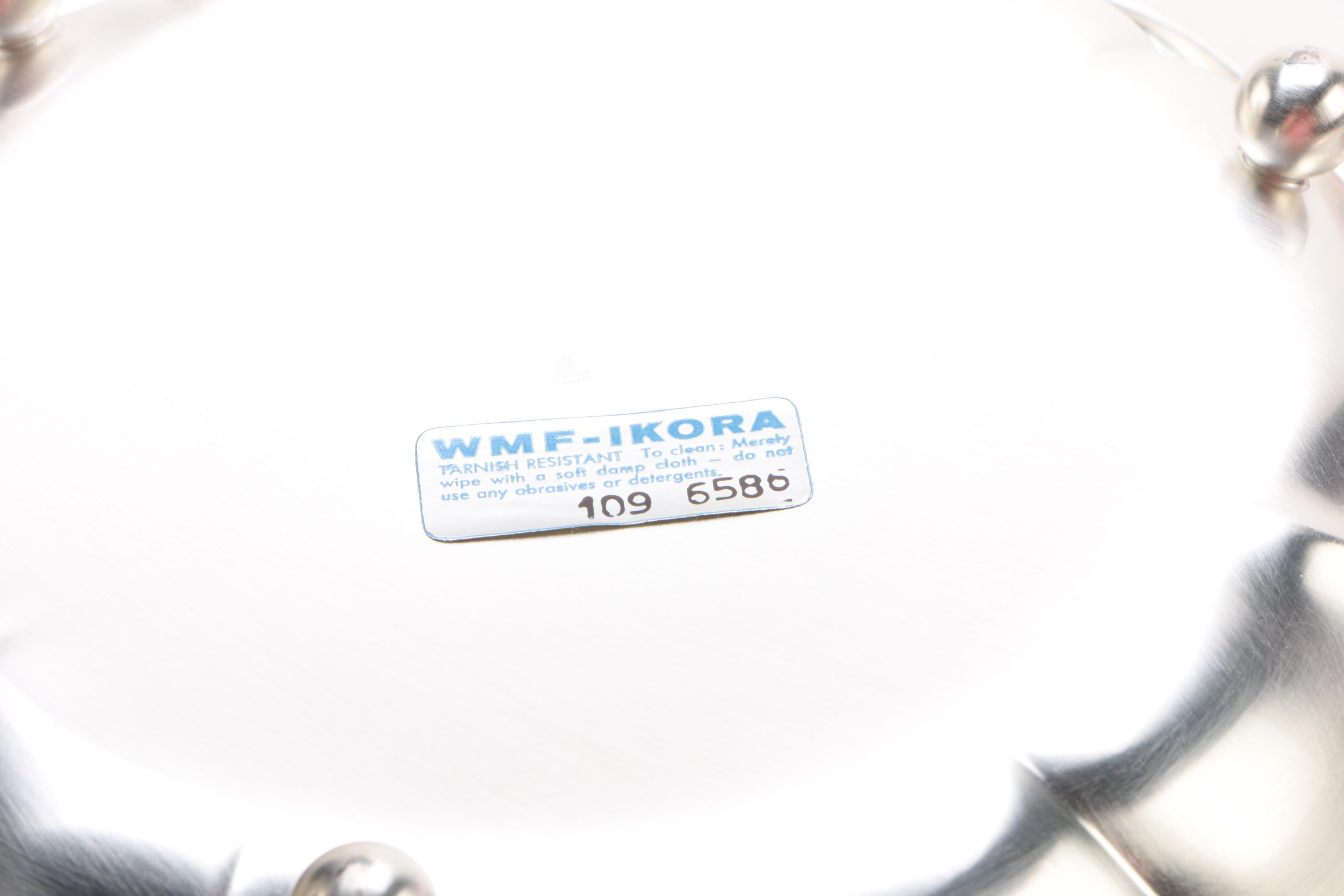 Alt-Heidelberg Large Silver Plate Tea Service Tray with Other Silver Plate