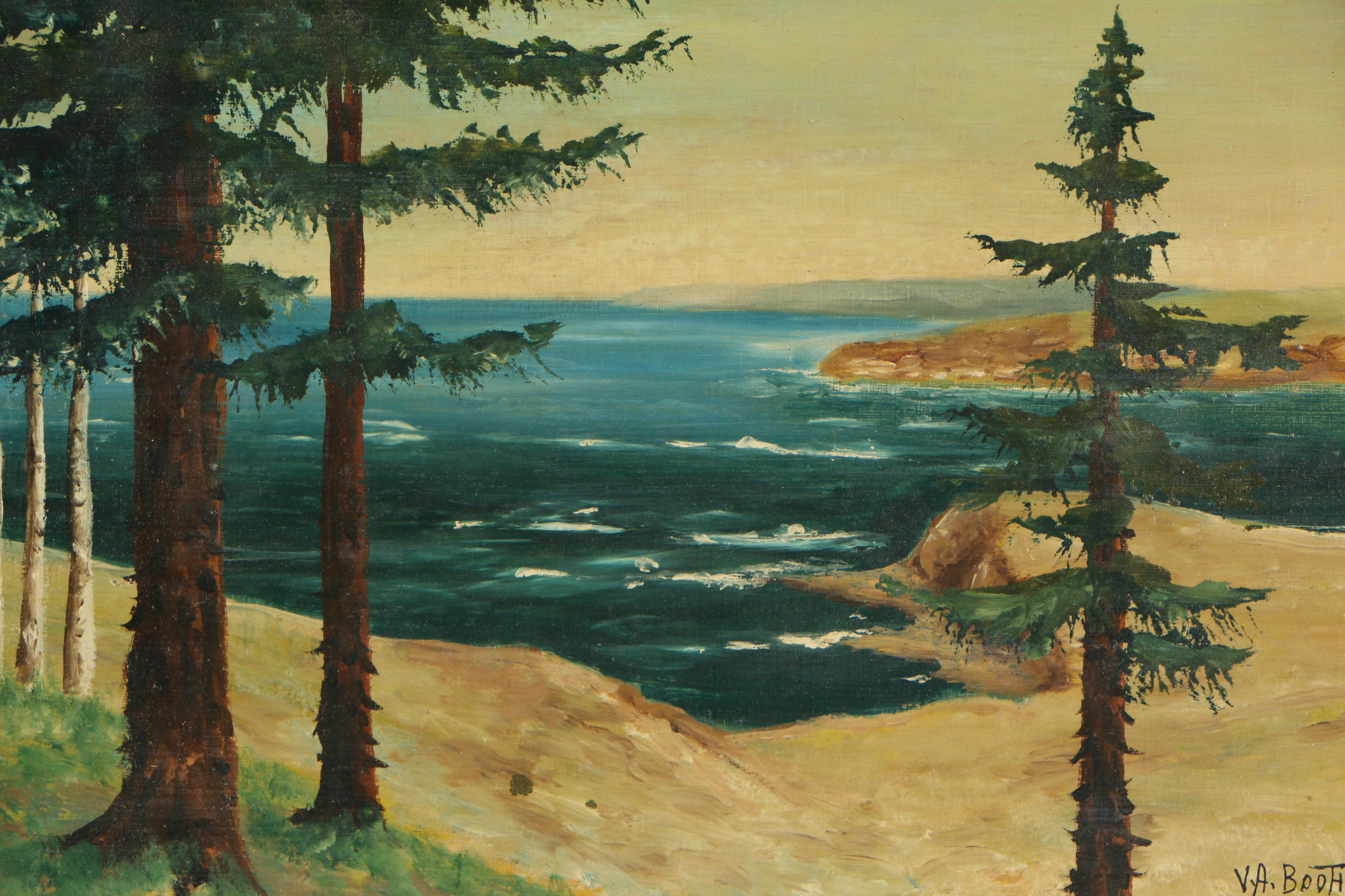 V. A. Booth Oil Painting